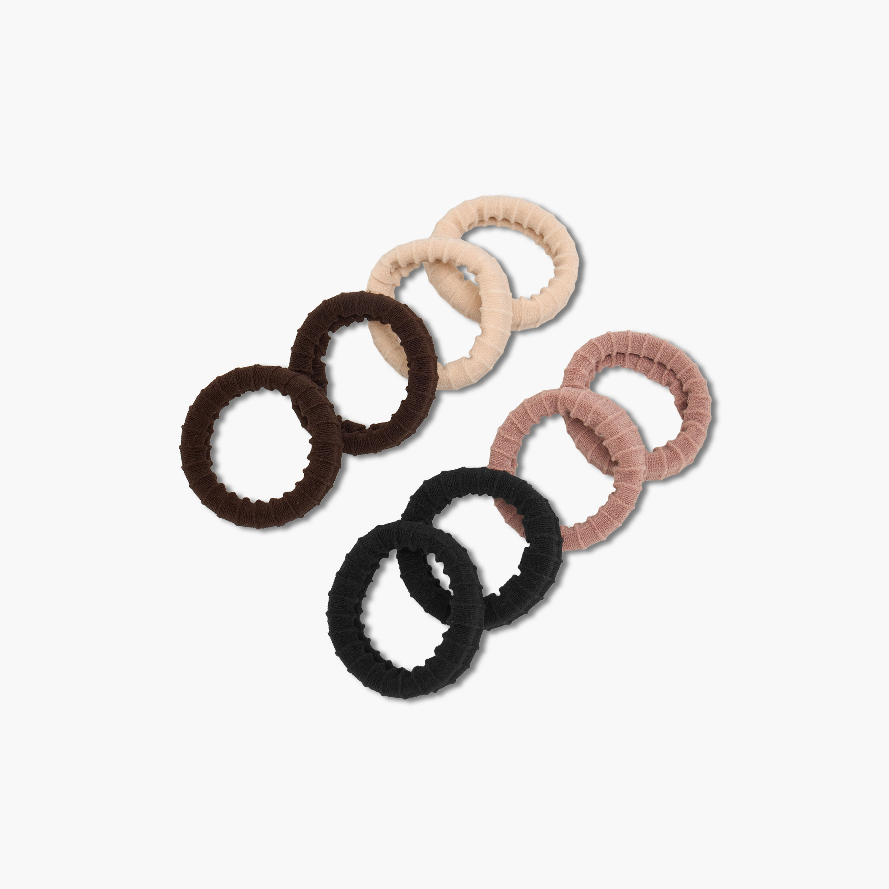 Gloo Pack of 8 Hair Tie-women-hairaccessories-scrunchies-image-2