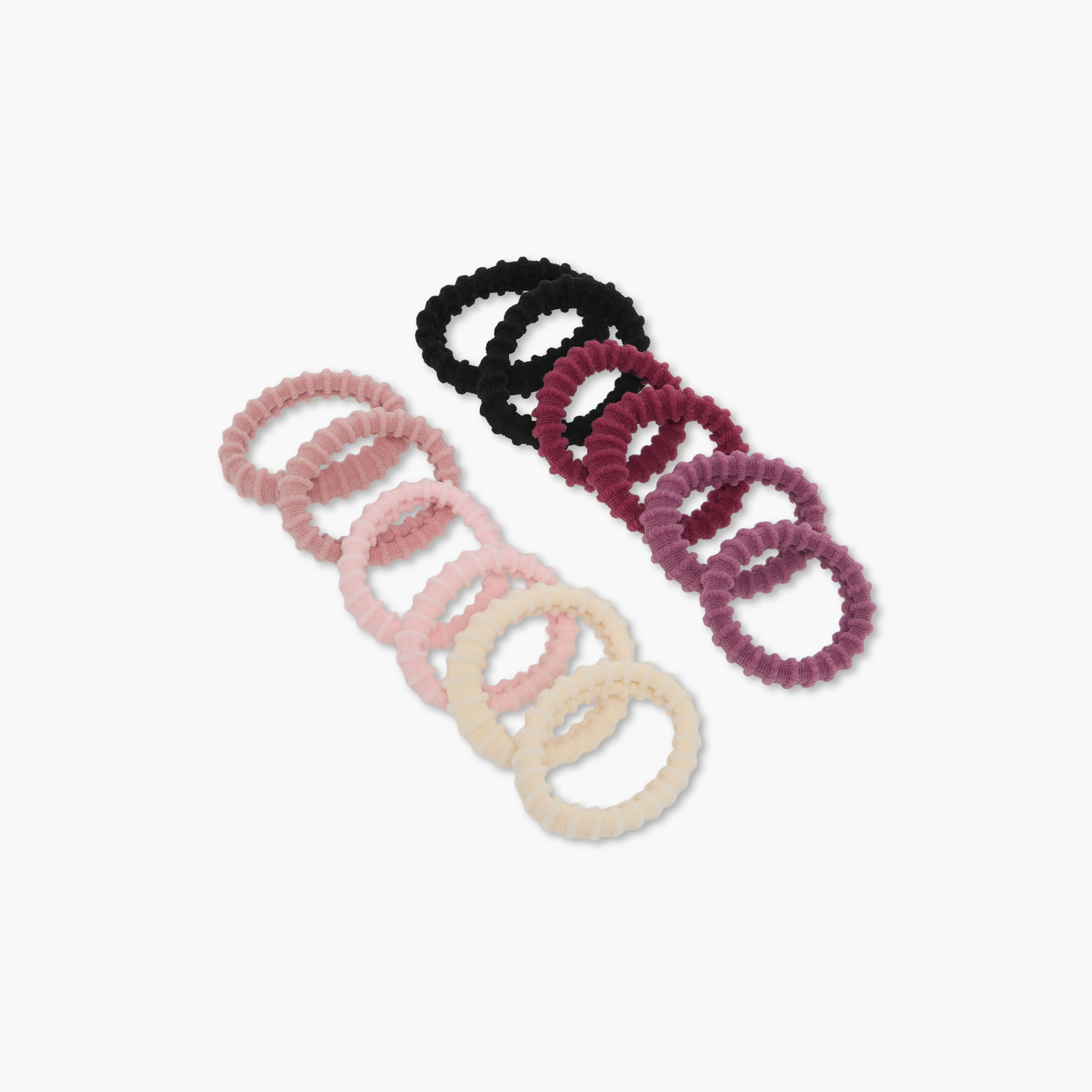 طقم ربطات شعر مطاطية 12 قطعة-women-hairaccessories-scrunchies-image-2