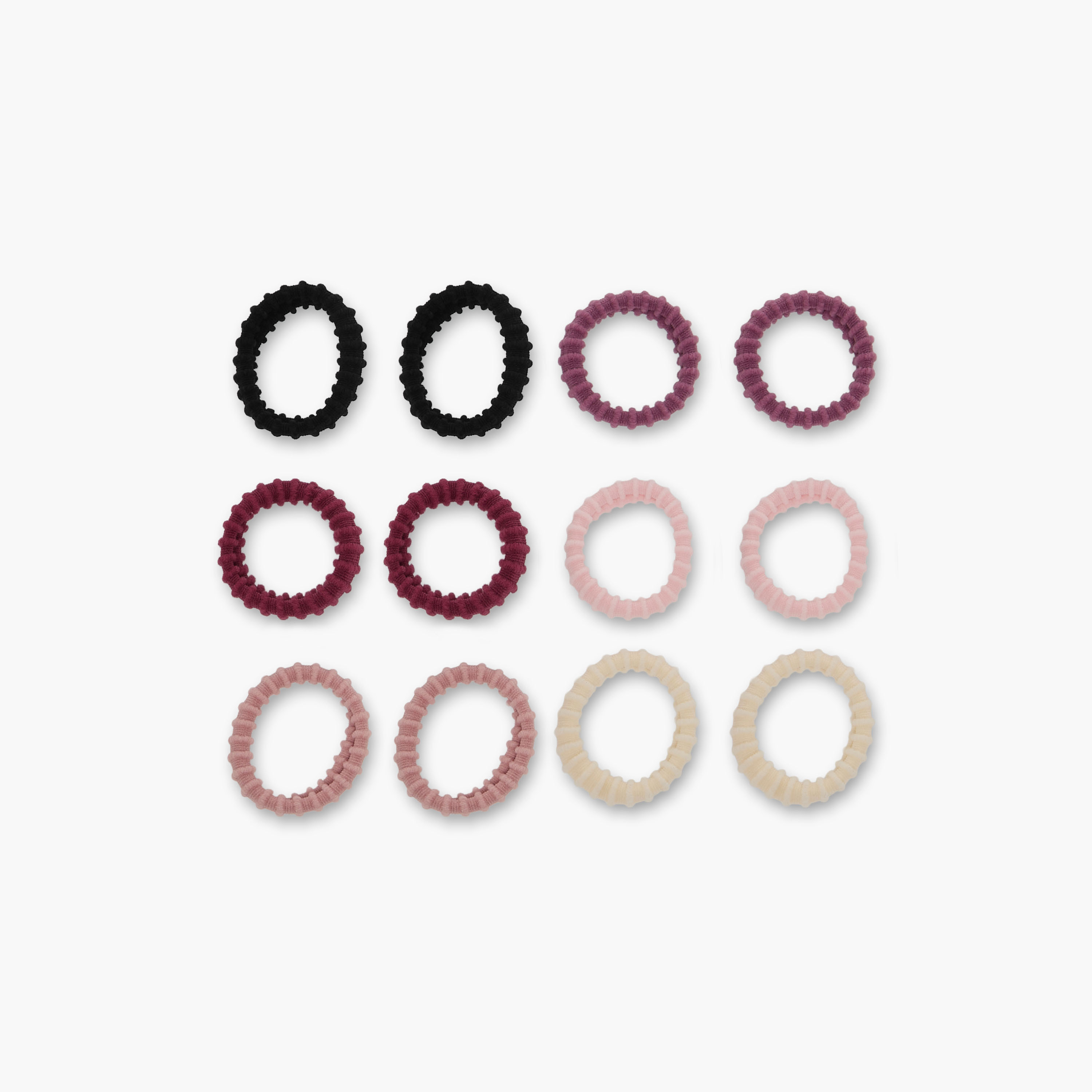 طقم ربطات شعر مطاطية 12 قطعة-women-hairaccessories-scrunchies-image-3