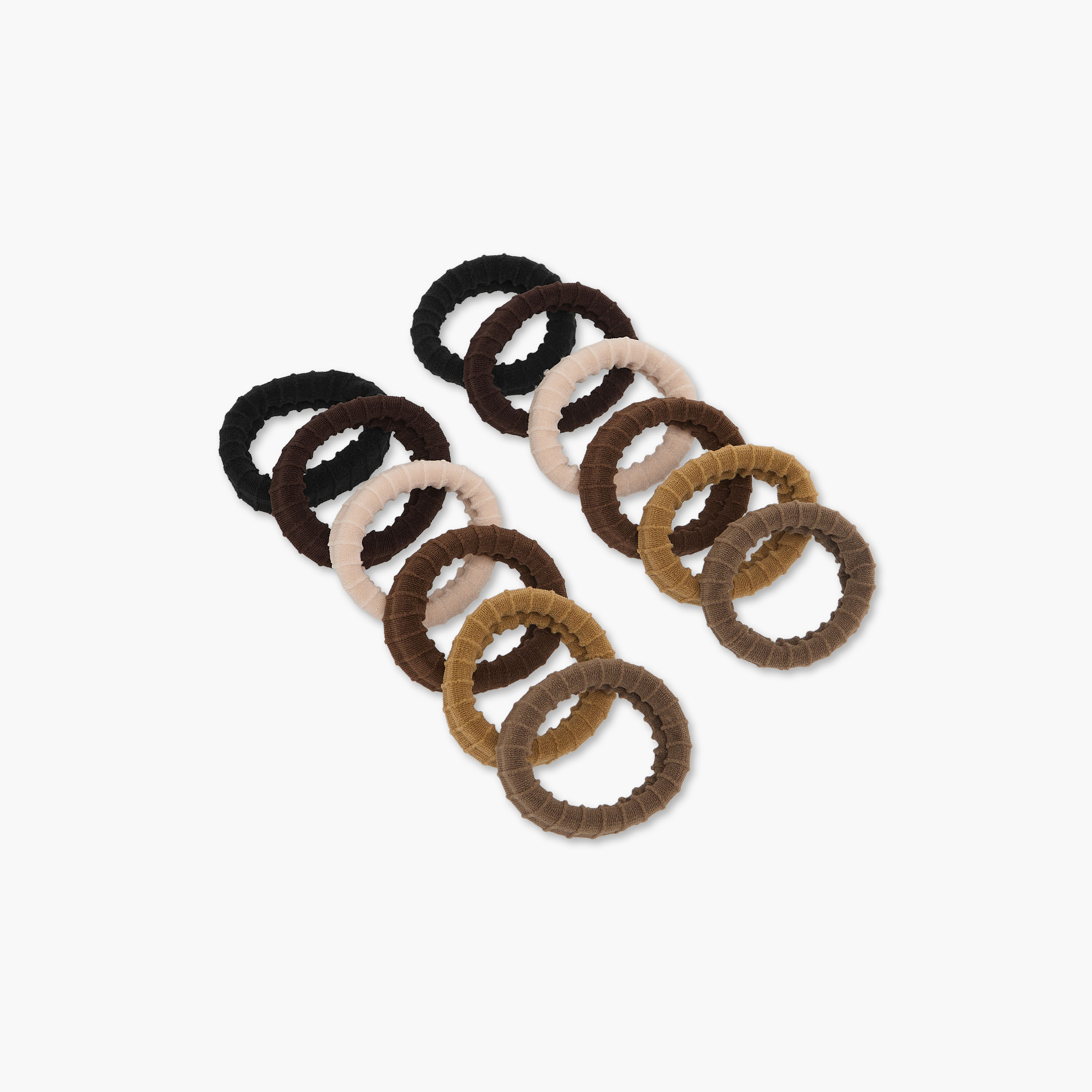 Pack of 12 Elastic Hair Ties-women-hairaccessories-scrunchies-image-2