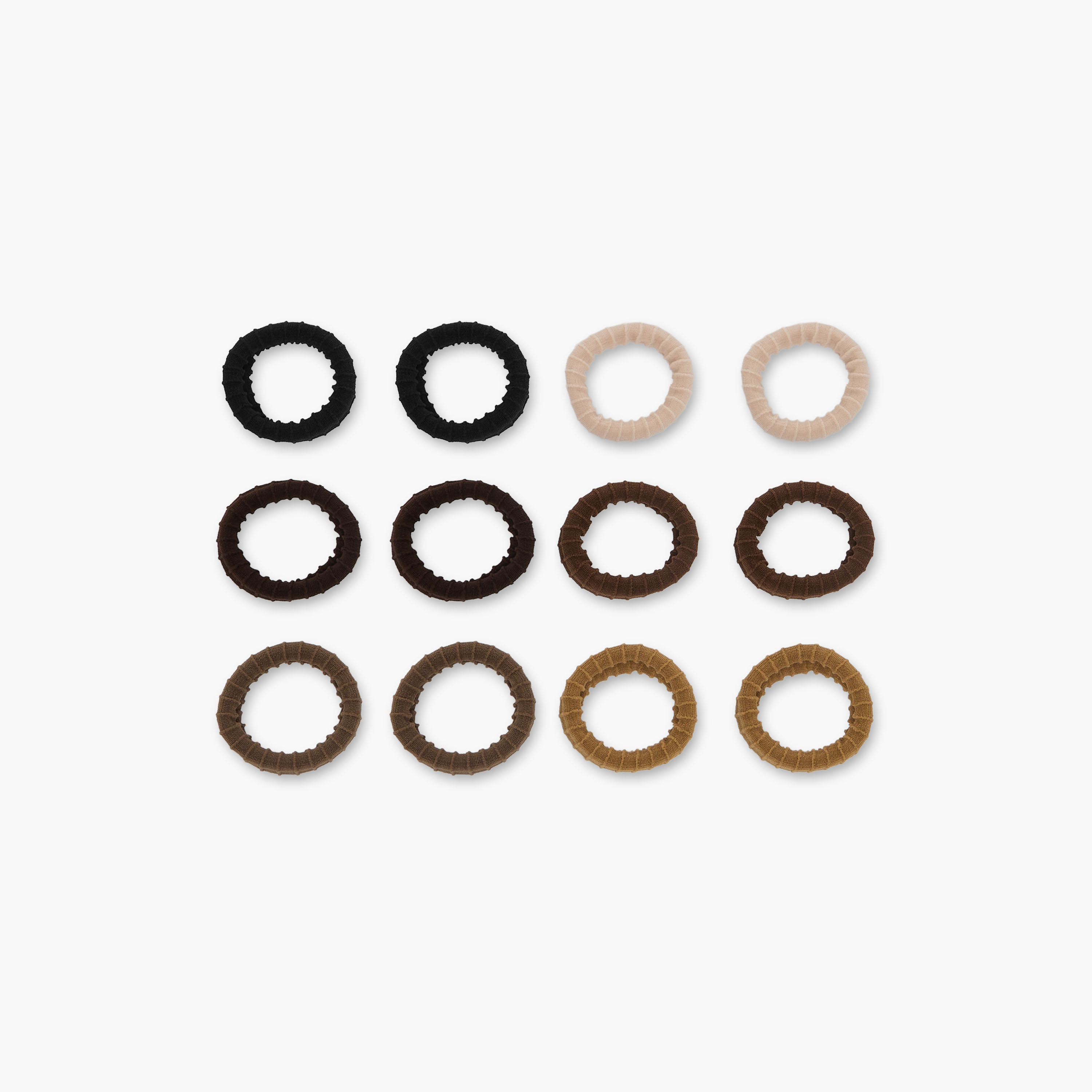 Pack of 12 Elastic Hair Ties-women-hairaccessories-scrunchies-image-3