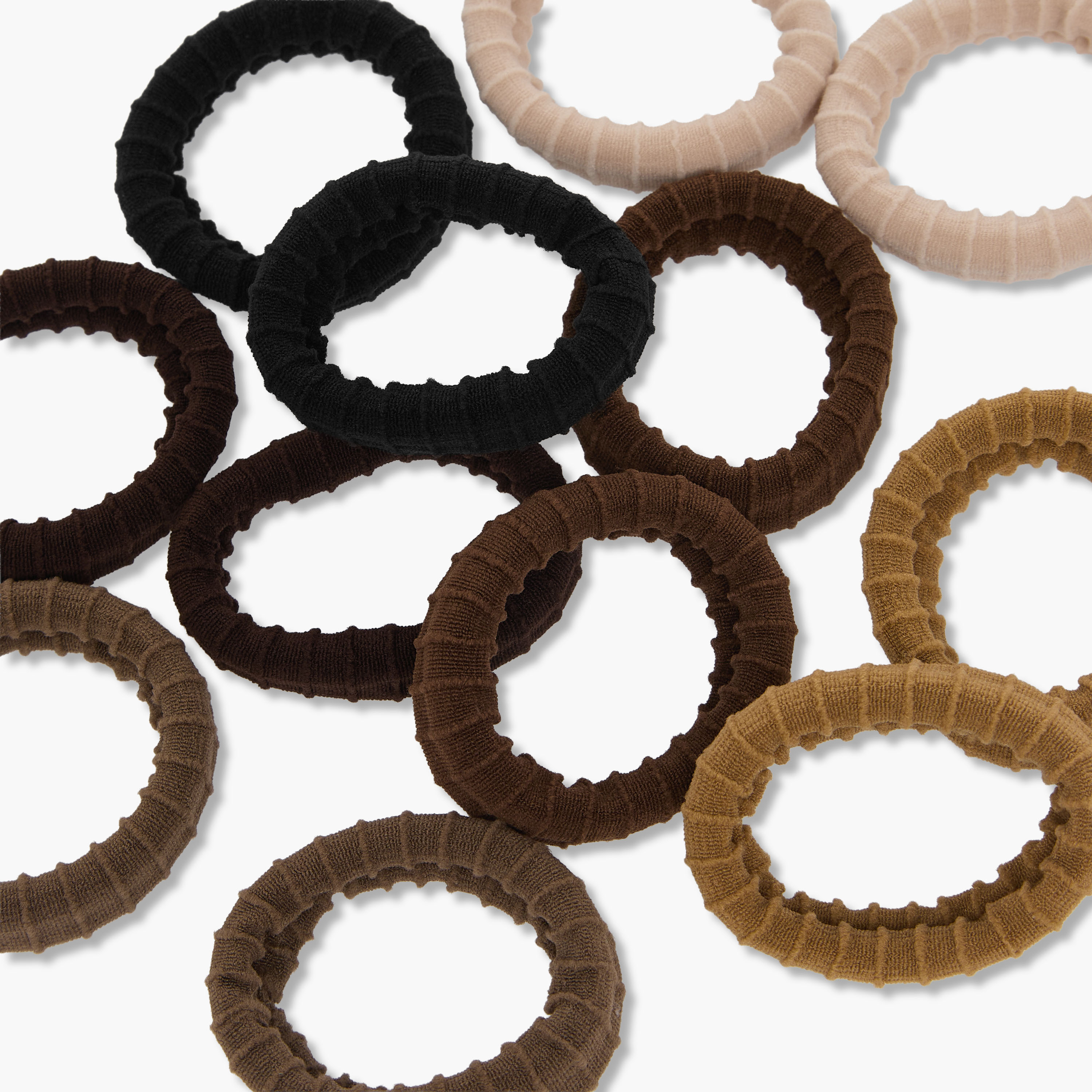Pack of 12 Elastic Hair Ties-women-hairaccessories-scrunchies-image-4