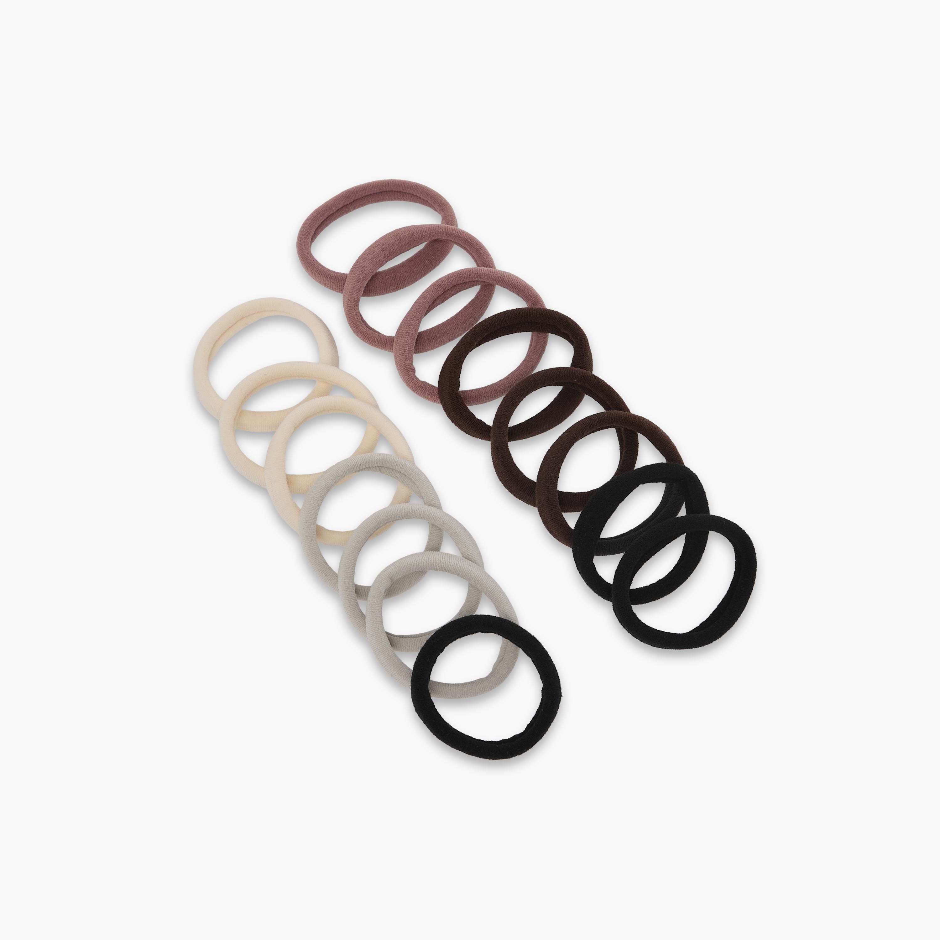 Pack of 15 Elastic Hair Ties-women-hairaccessories-scrunchies-image-2