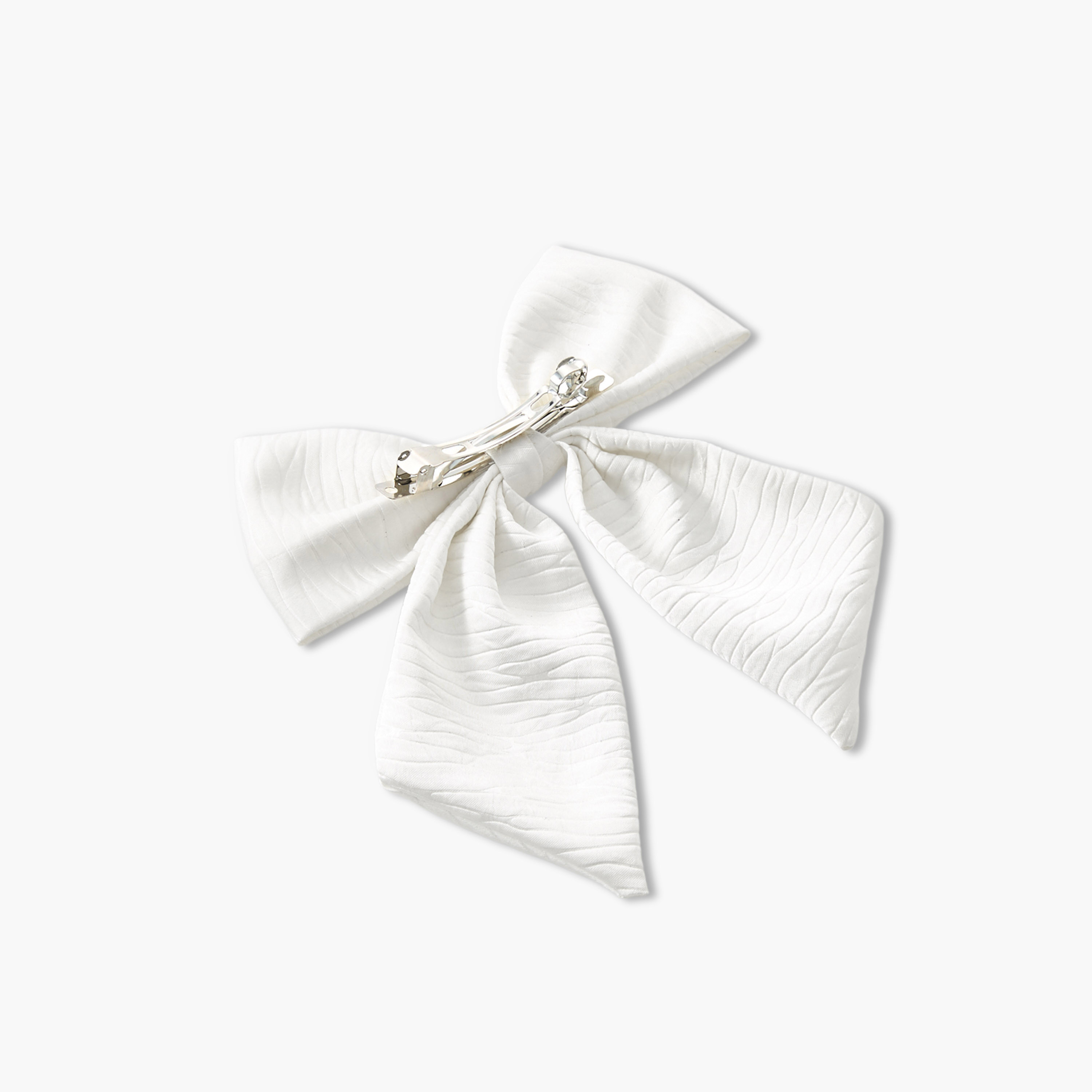 Pack of 2 Bow Barrette Hair Clamp-women-hairaccessories-clips-image-4