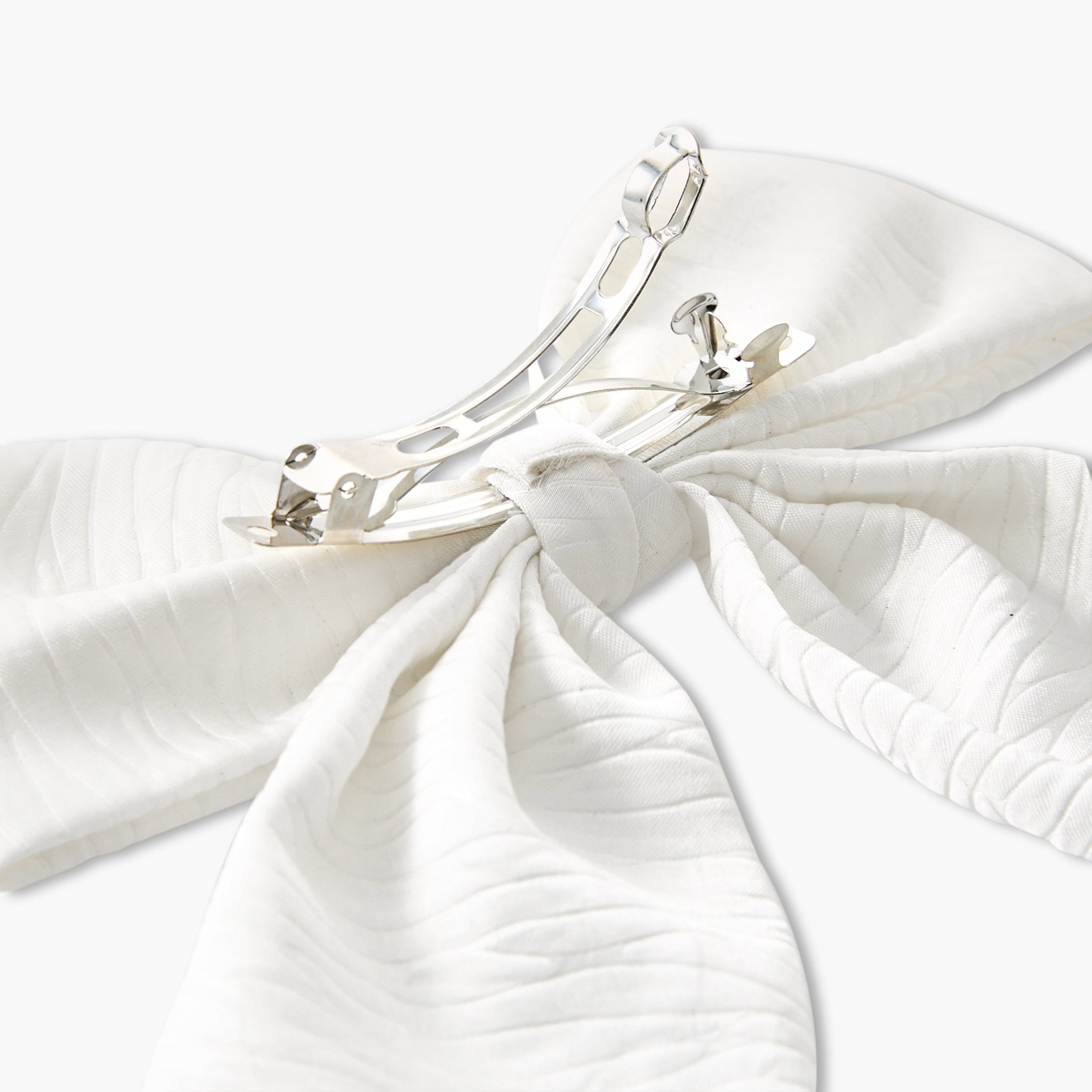 Pack of 2 Bow Barrette Hair Clamp-women-hairaccessories-clips-image-5