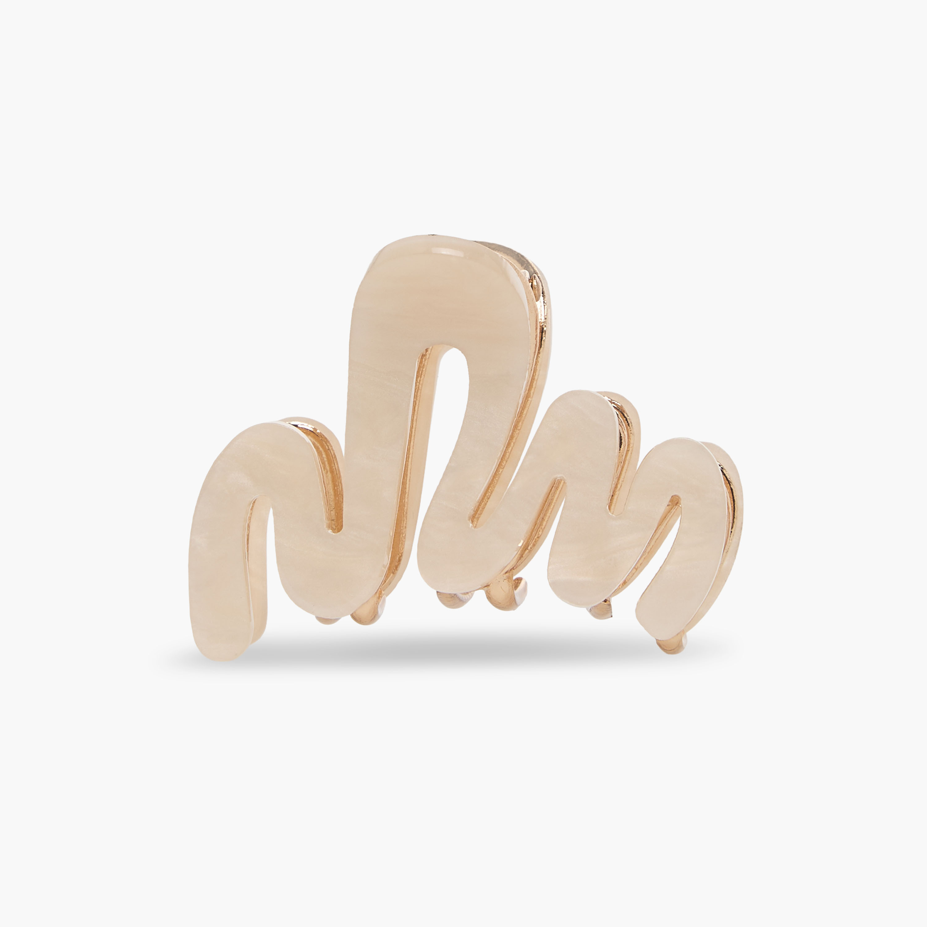 Pack of 2 Wavy Hair Clamps with Marble Print-women-hairaccessories-clamps-image-2