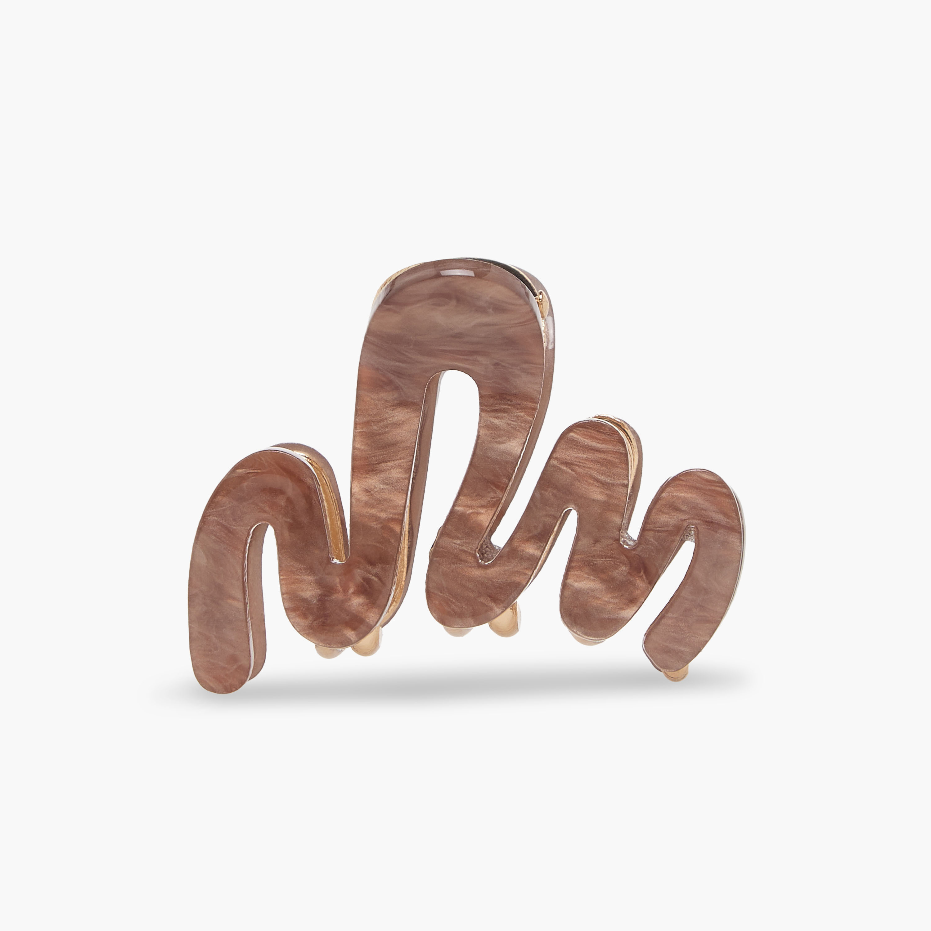 Pack of 2 Wavy Hair Clamps with Marble Print-women-hairaccessories-clamps-image-3
