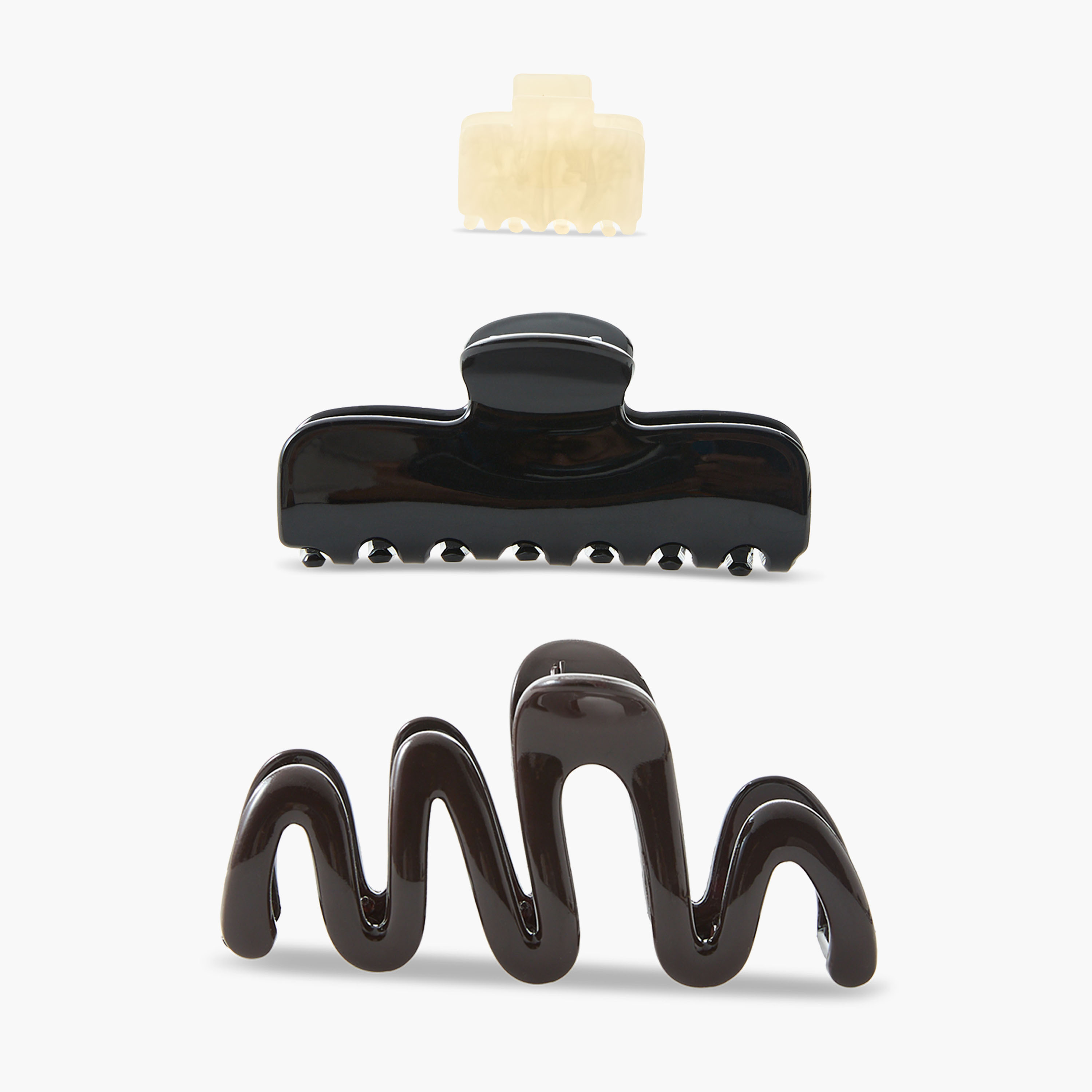 Pack of 3 Assorted Hair Clamps-women-hairaccessories-clamps-image-2