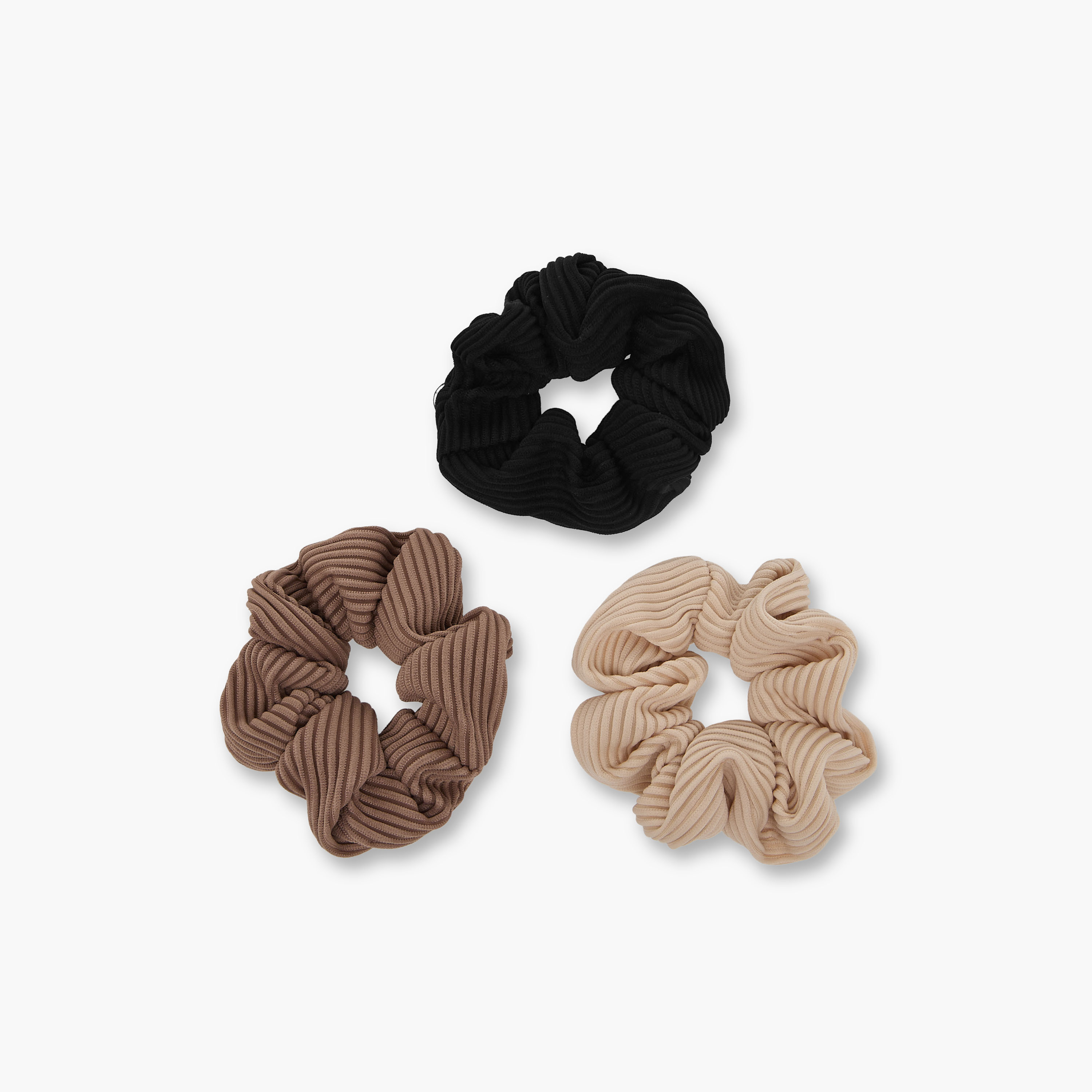 Pack of 3 Hair Scrunchies-women-hairaccessories-scrunchies-image-3