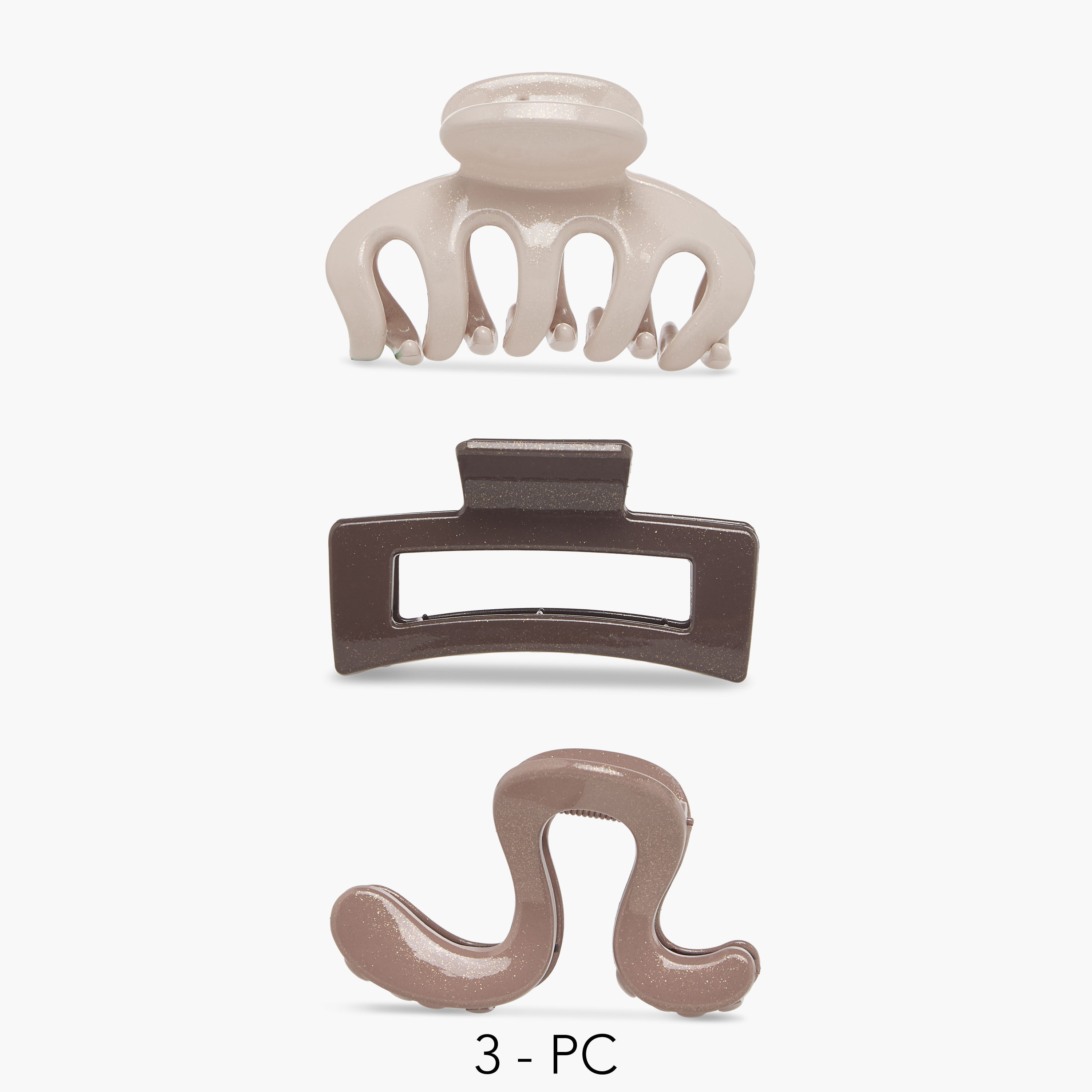 Pack of 3 Hair Clamps-women-hairaccessories-clamps-image-1
