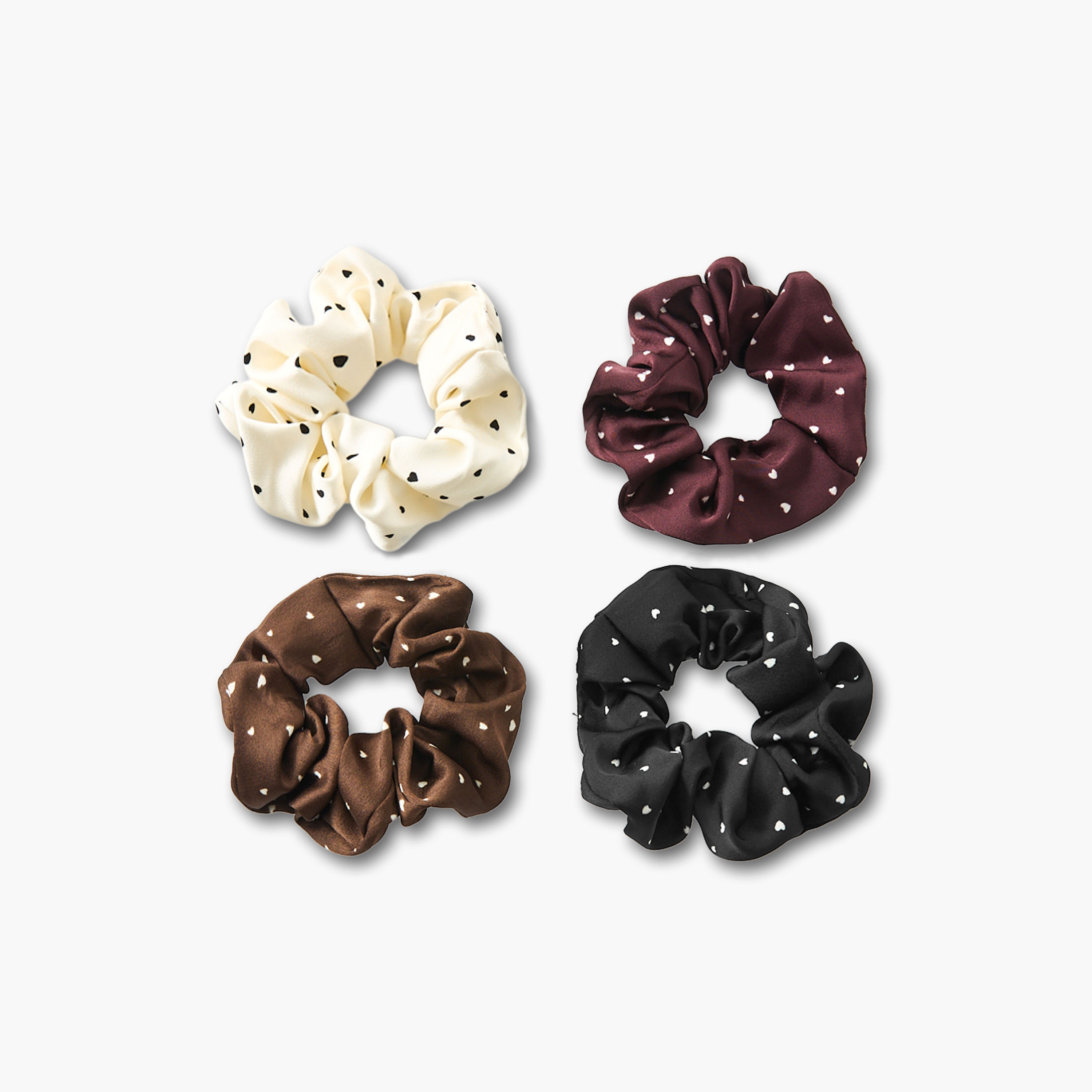 Pack of 4 Hair Scrunchie-women-hairaccessories-scrunchies-image-2
