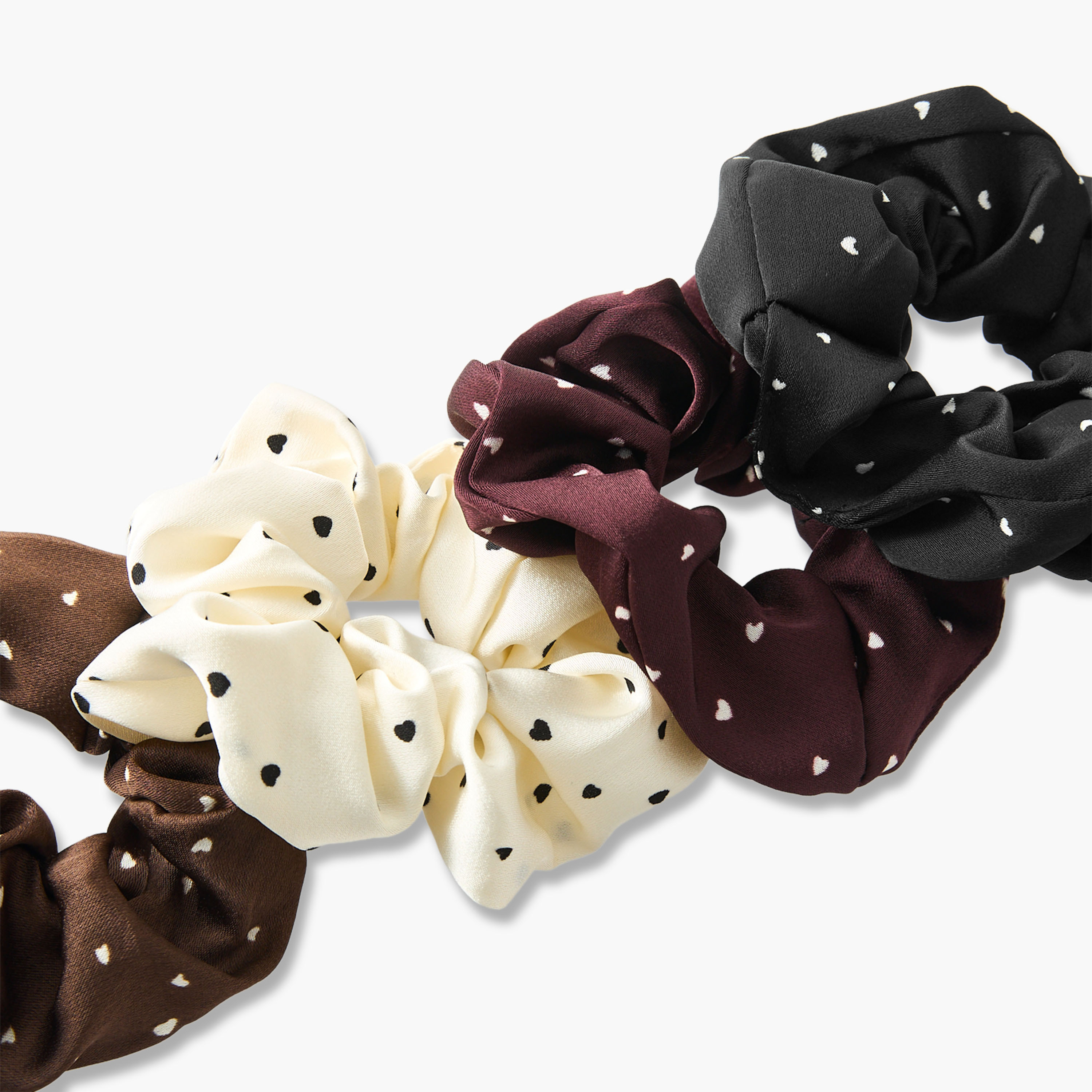 Pack of 4 Hair Scrunchie-women-hairaccessories-scrunchies-image-4