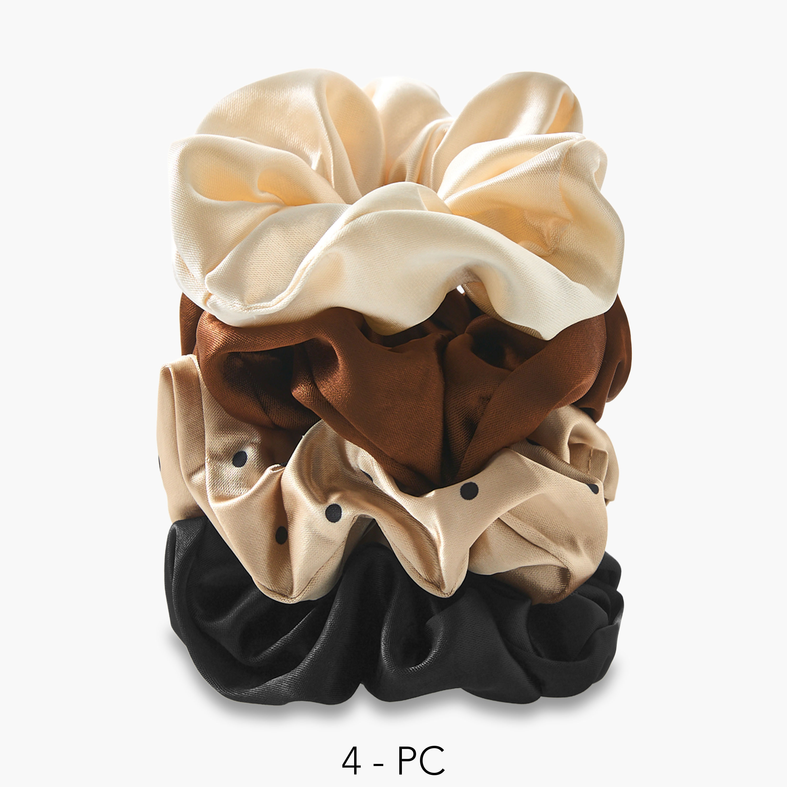 Pack of 4 Hair Scrunchie-women-hairaccessories-scrunchies-image-1