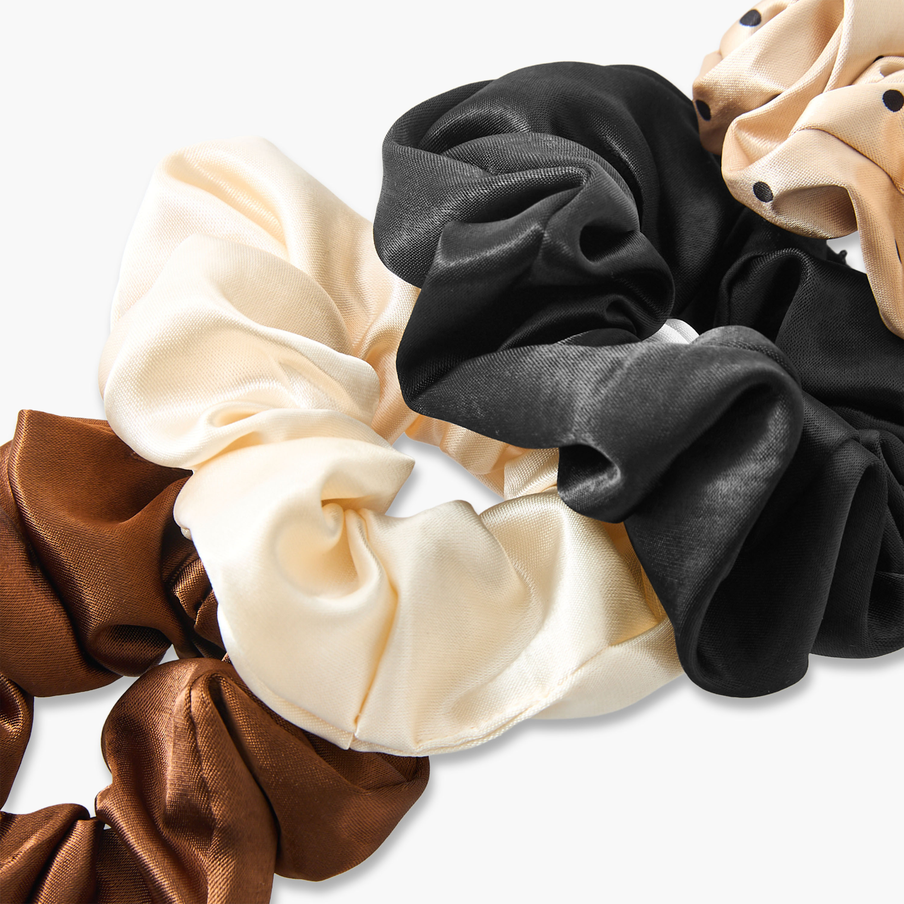 Pack of 4 Hair Scrunchie-women-hairaccessories-scrunchies-image-4