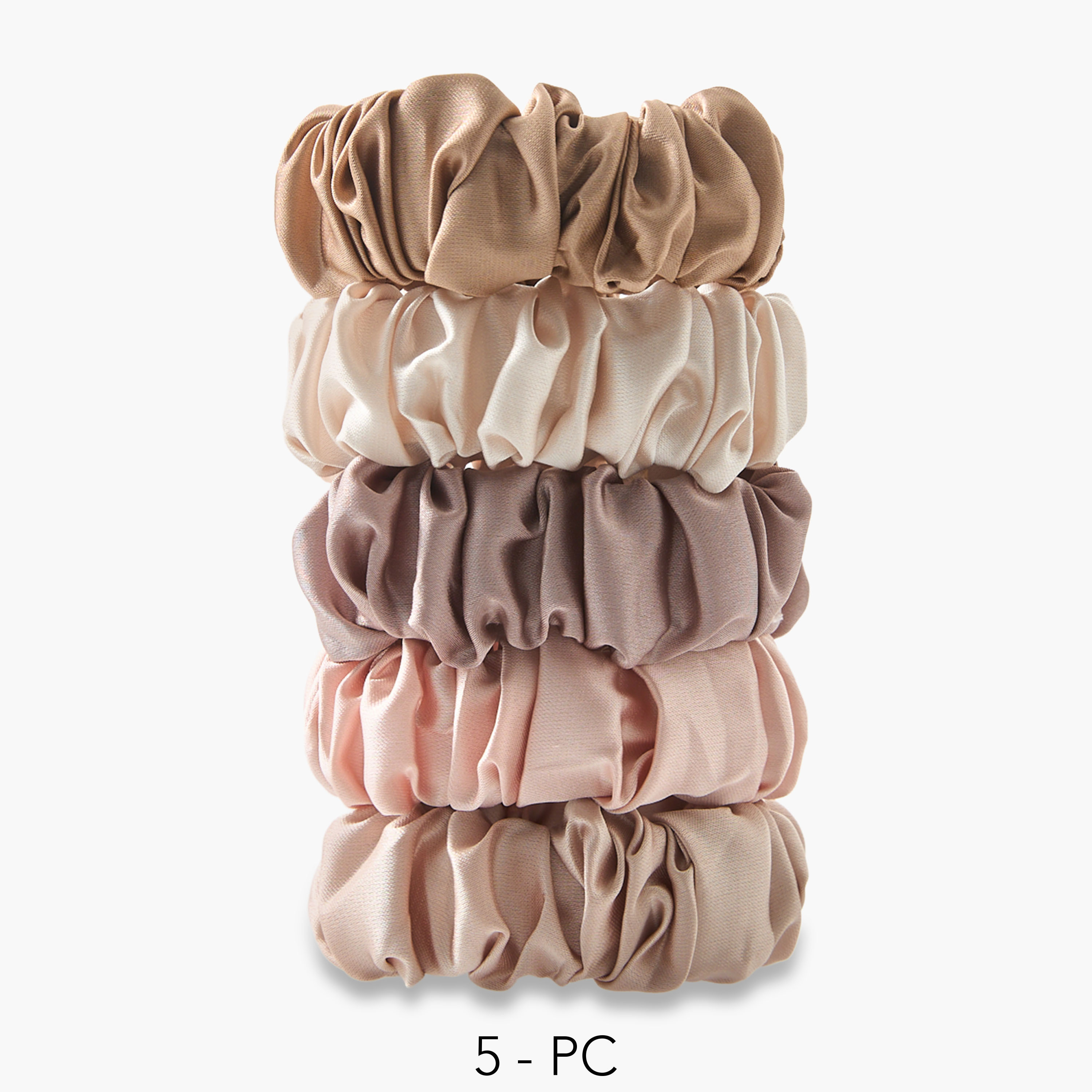 Pack of 5 Hair Scrunchie-women-hairaccessories-scrunchies-image-1