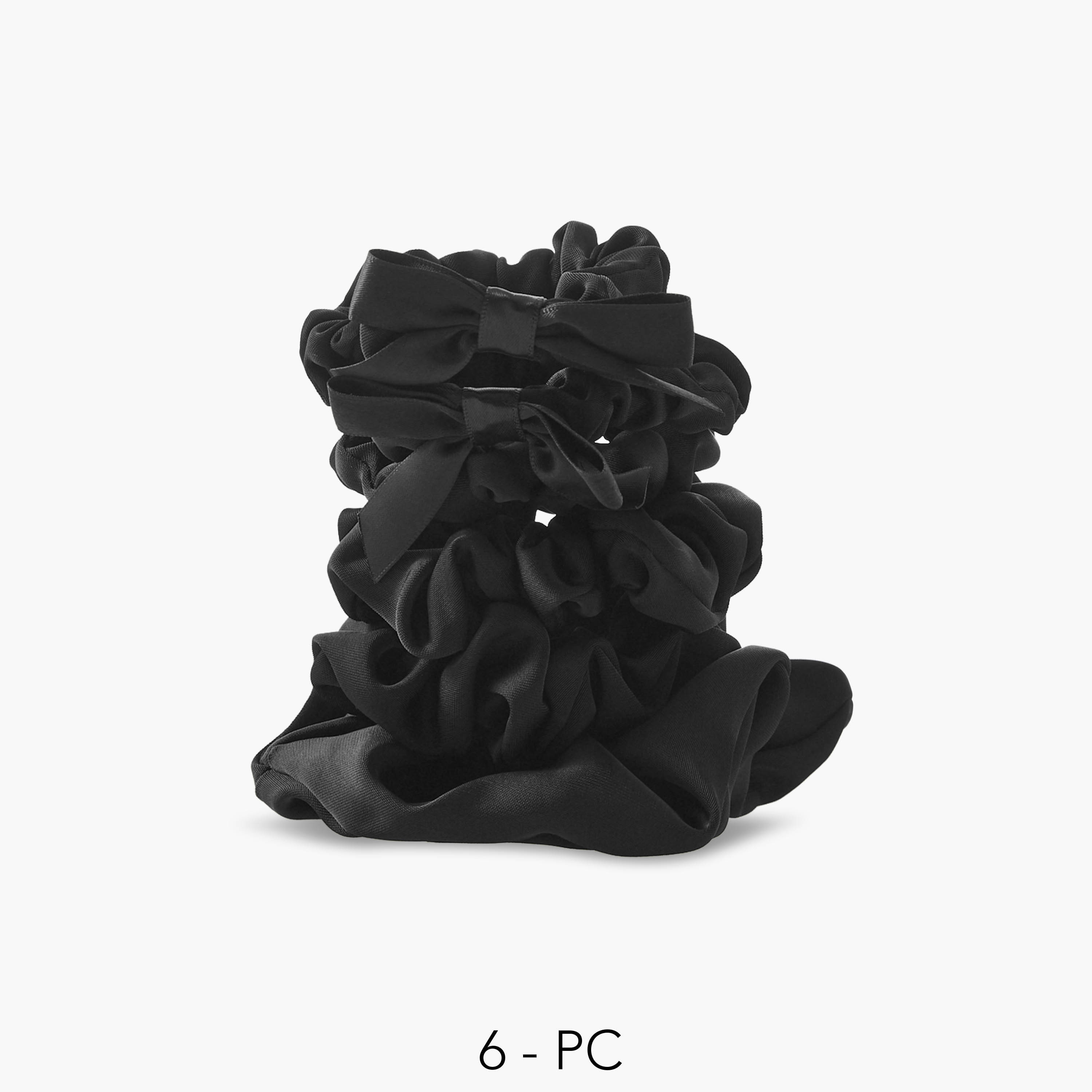 Pack of 6 Hair Scrunchie-women-hairaccessories-scrunchies-image-1