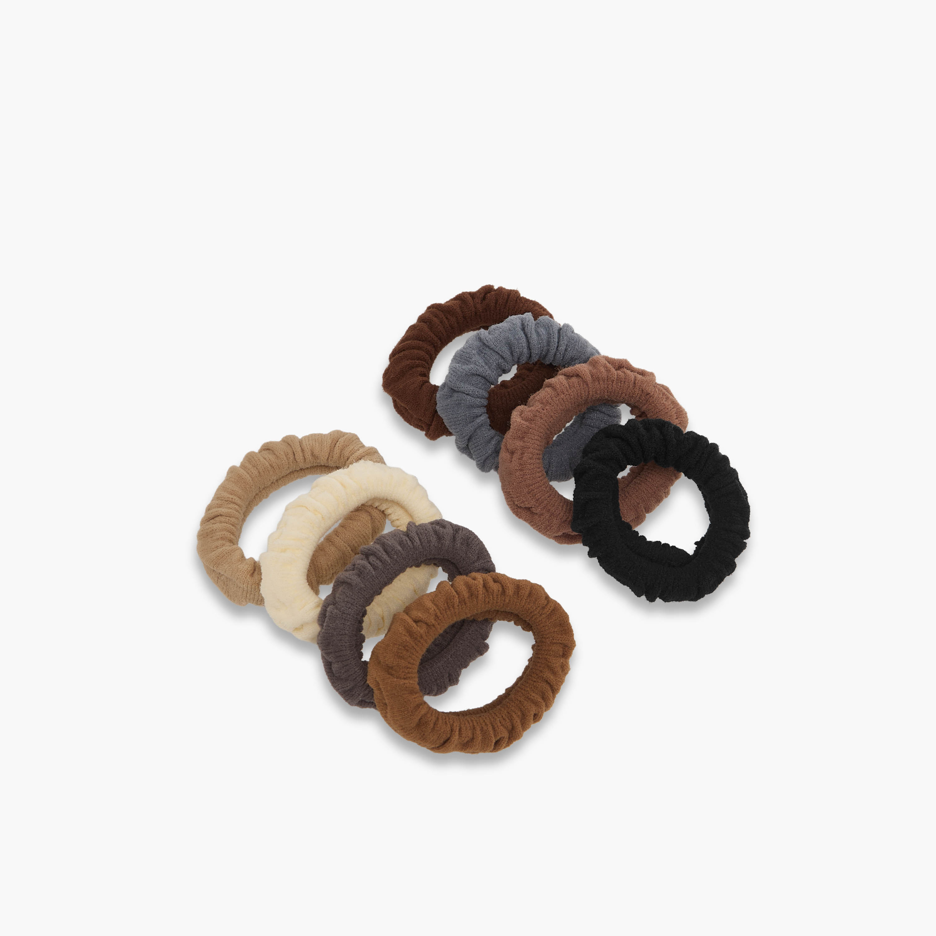 Pack of 8 Hair Ties-women-hairaccessories-scrunchies-image-2