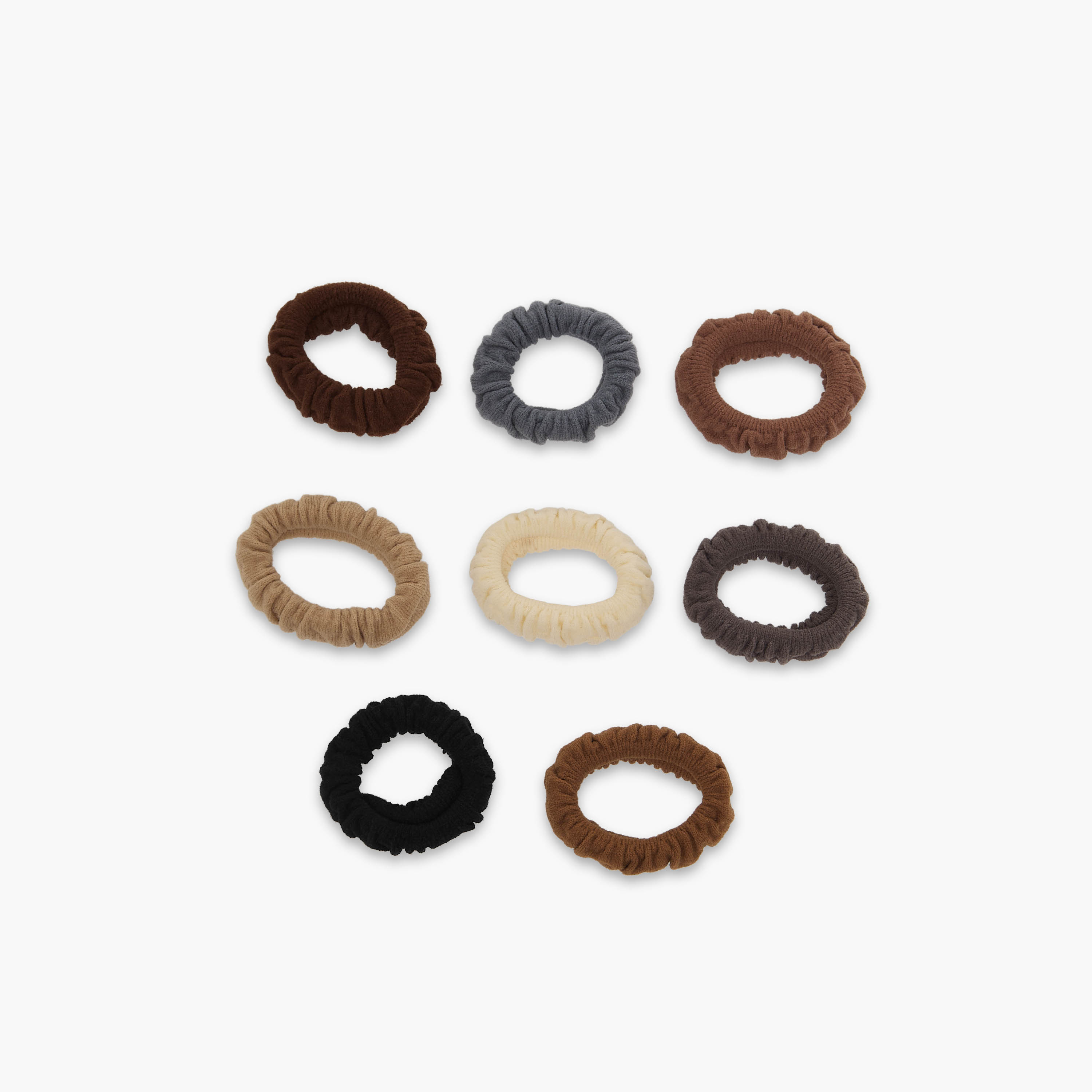 Pack of 8 Hair Ties-women-hairaccessories-scrunchies-image-3