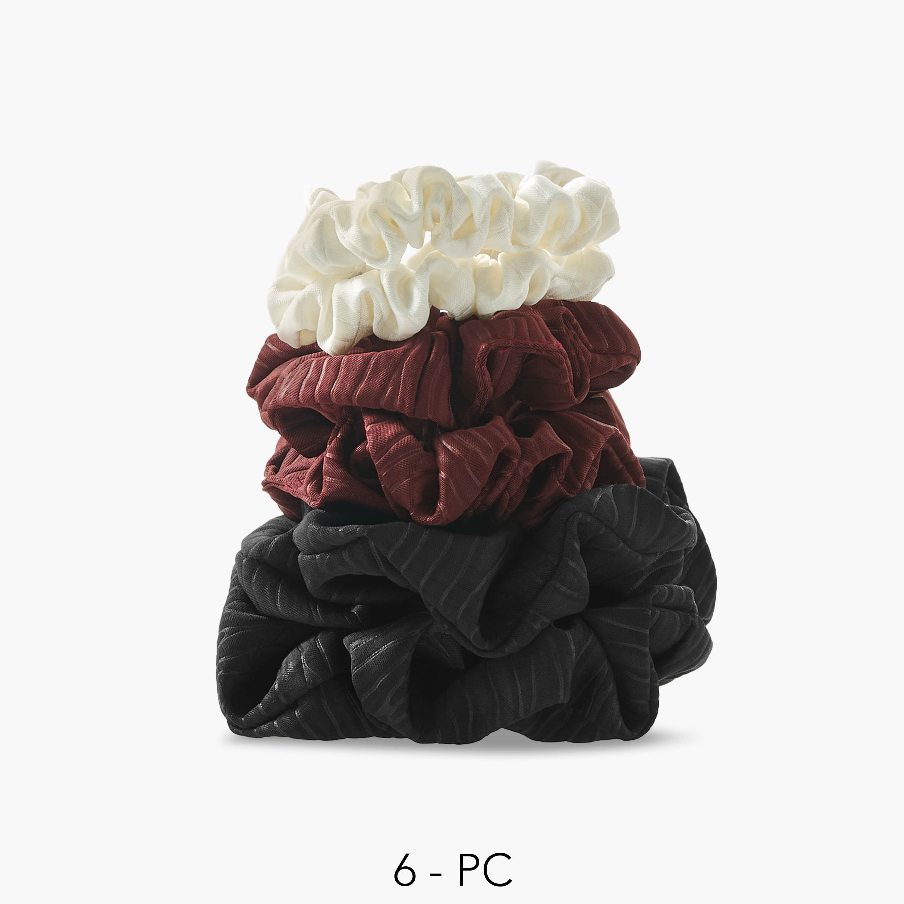 Pack of 6 Hair Scrunchie-women-hairaccessories-scrunchies-image-1