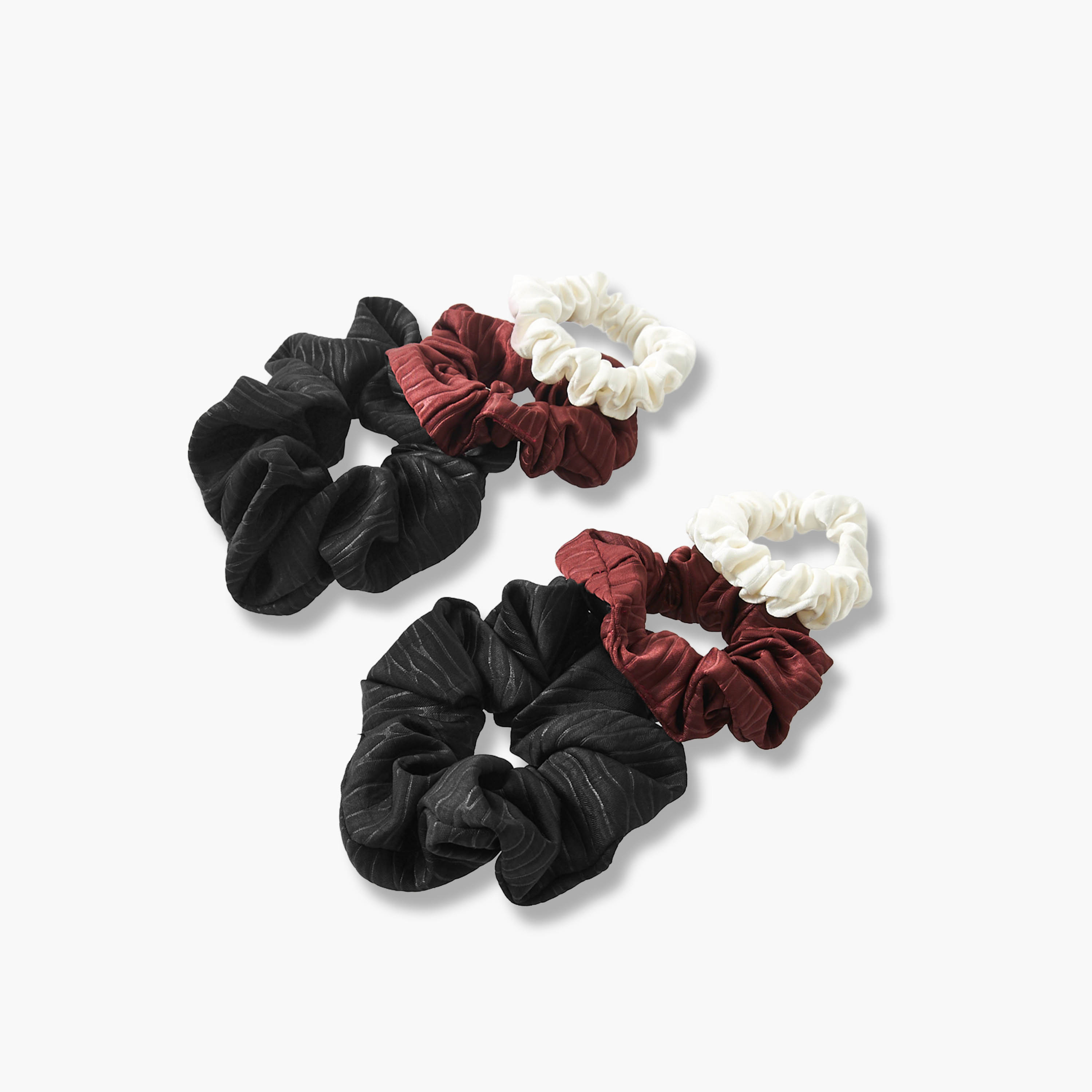 Pack of 6 Hair Scrunchie-women-hairaccessories-scrunchies-image-2