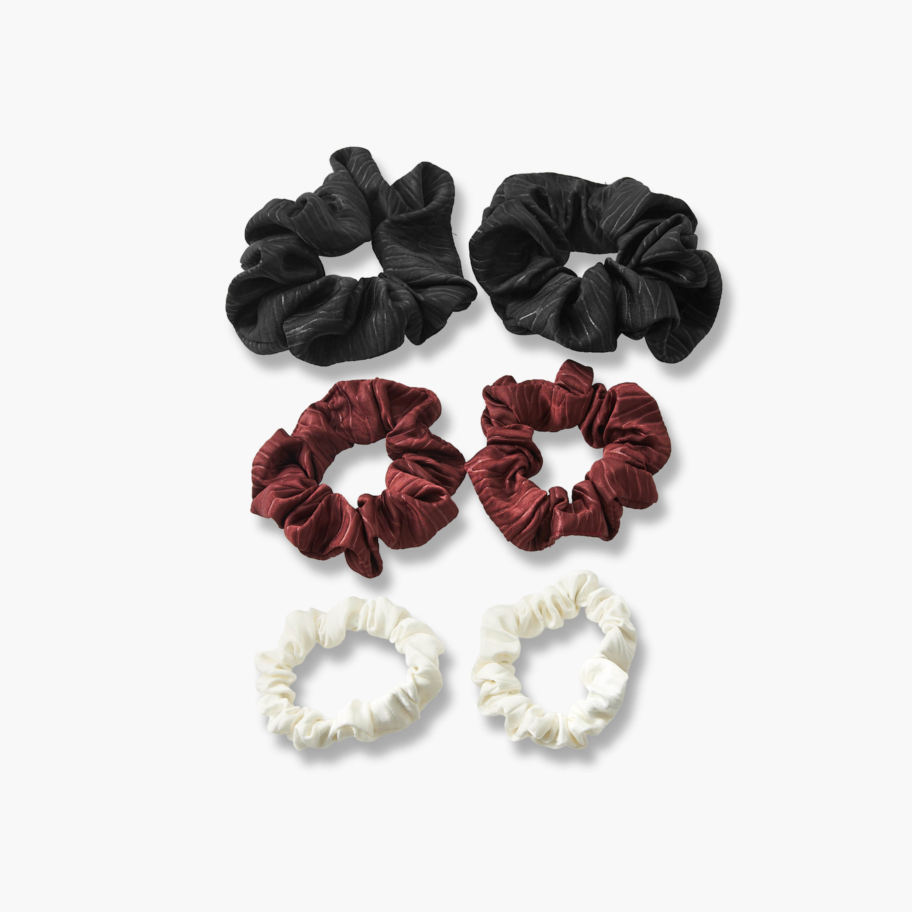 Pack of 6 Hair Scrunchie-women-hairaccessories-scrunchies-image-3