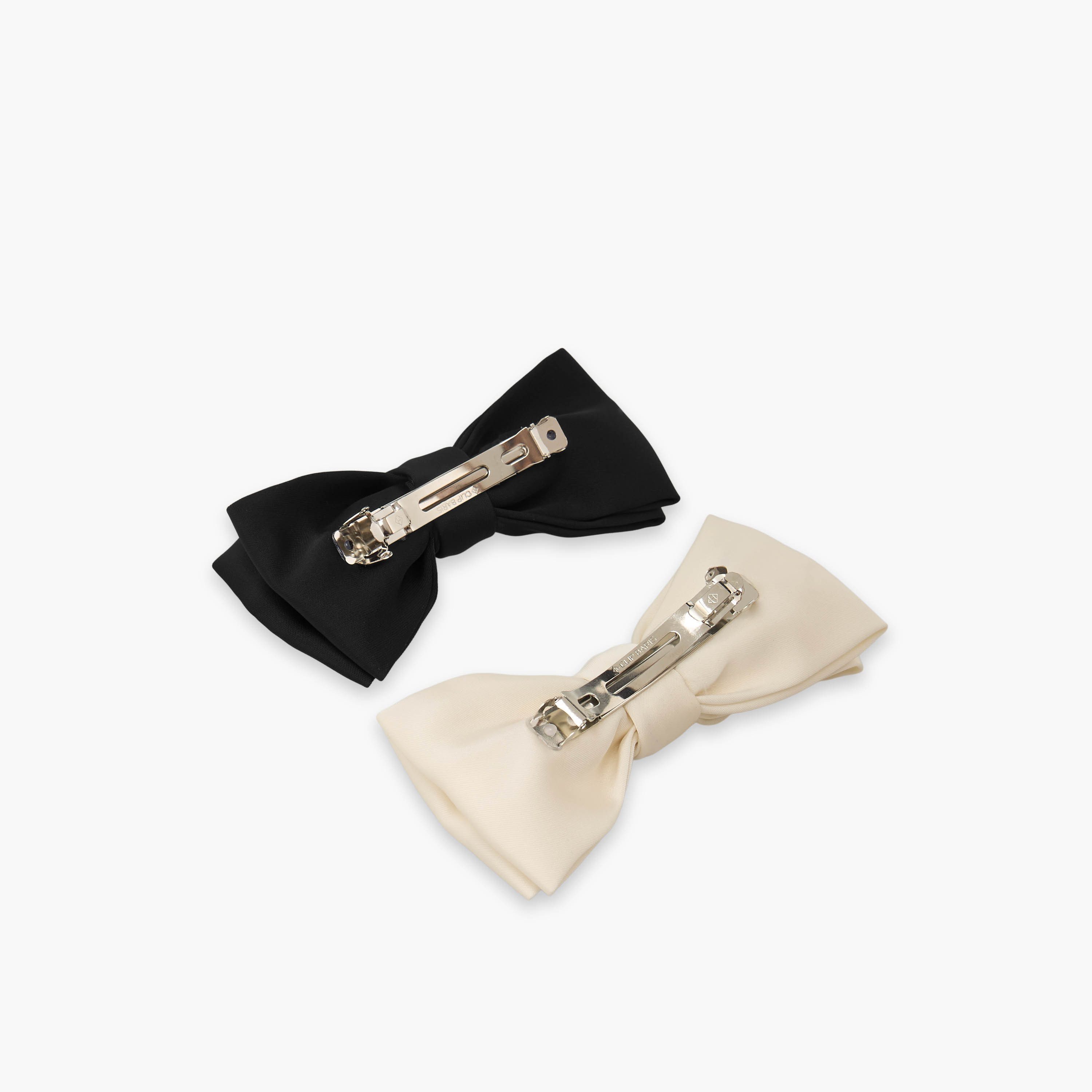 Gloo Pack of 2 Barrette Hair Clip with Bow Accent-women-hairaccessories-clips-image-3