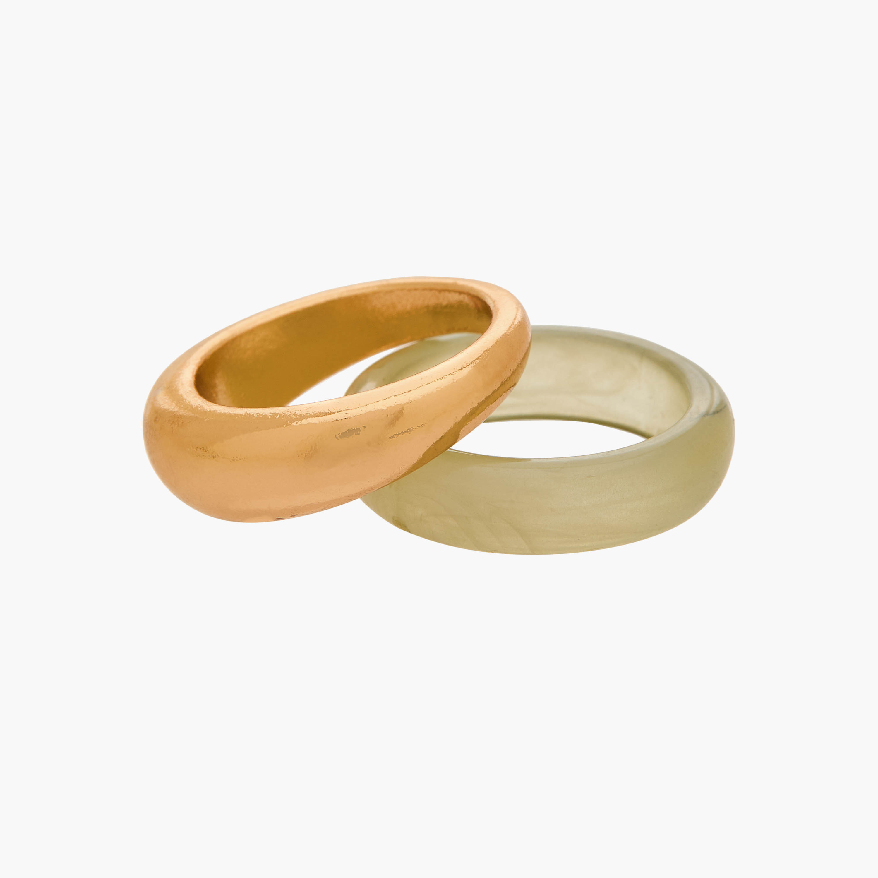 Set of 3 - Gloo Metallic Ring-women-watchesandjewellery-jewellery-rings-image-3
