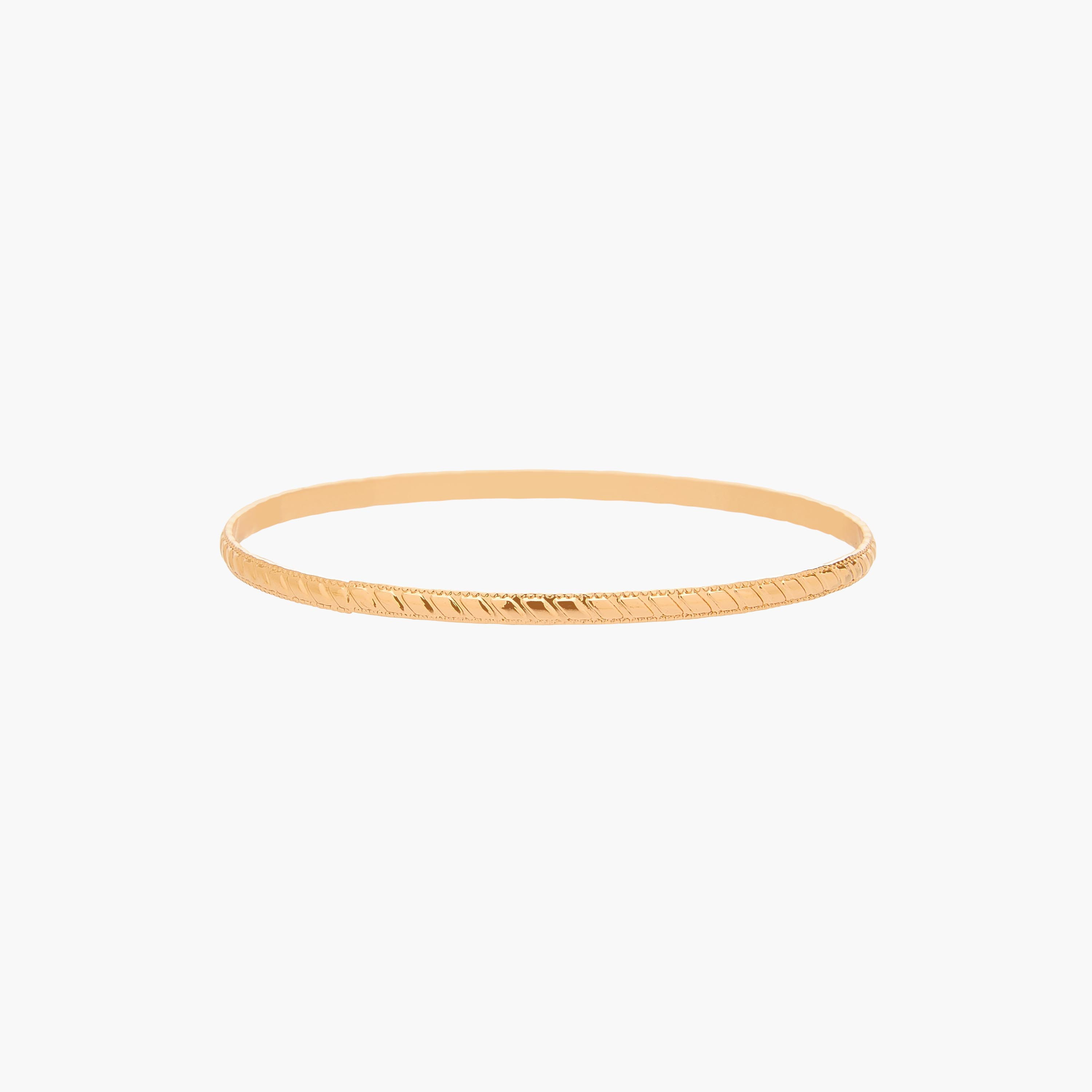 أساور متنوعة بلون ذهبي من جلو - عبوة 6 قطع-women-watchesandjewellery-jewellery-banglesandbracelets-image-6