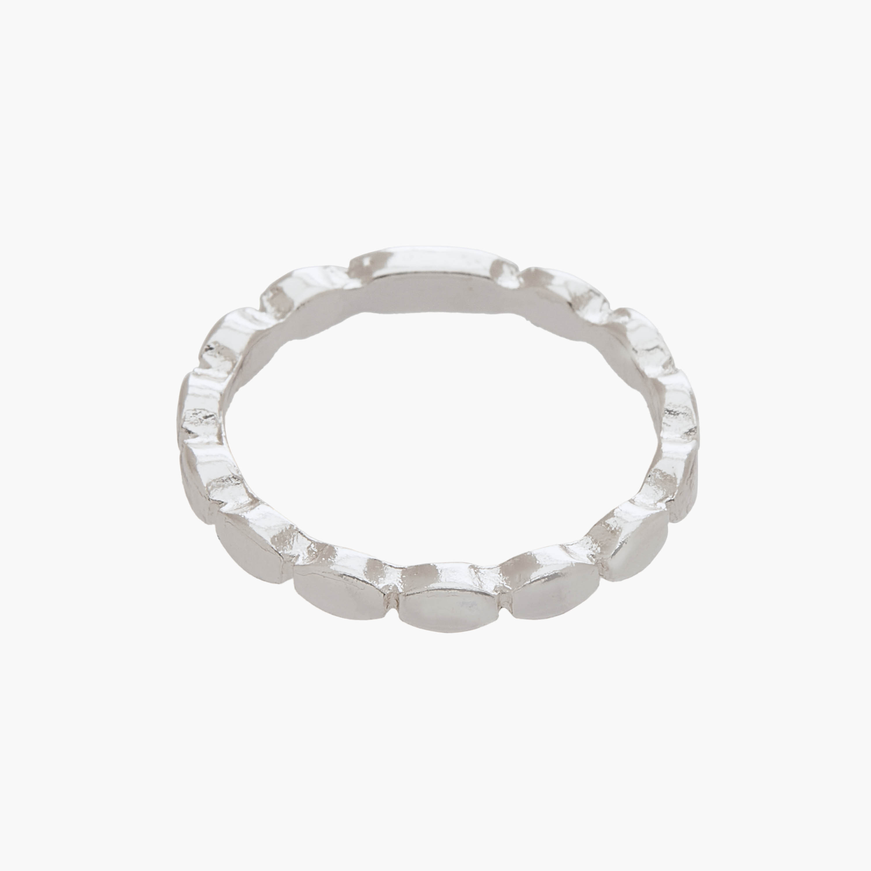 Set of 6 - Gloo Silver Tone Ring with Embellishments-women-watchesandjewellery-jewellery-rings-image-9
