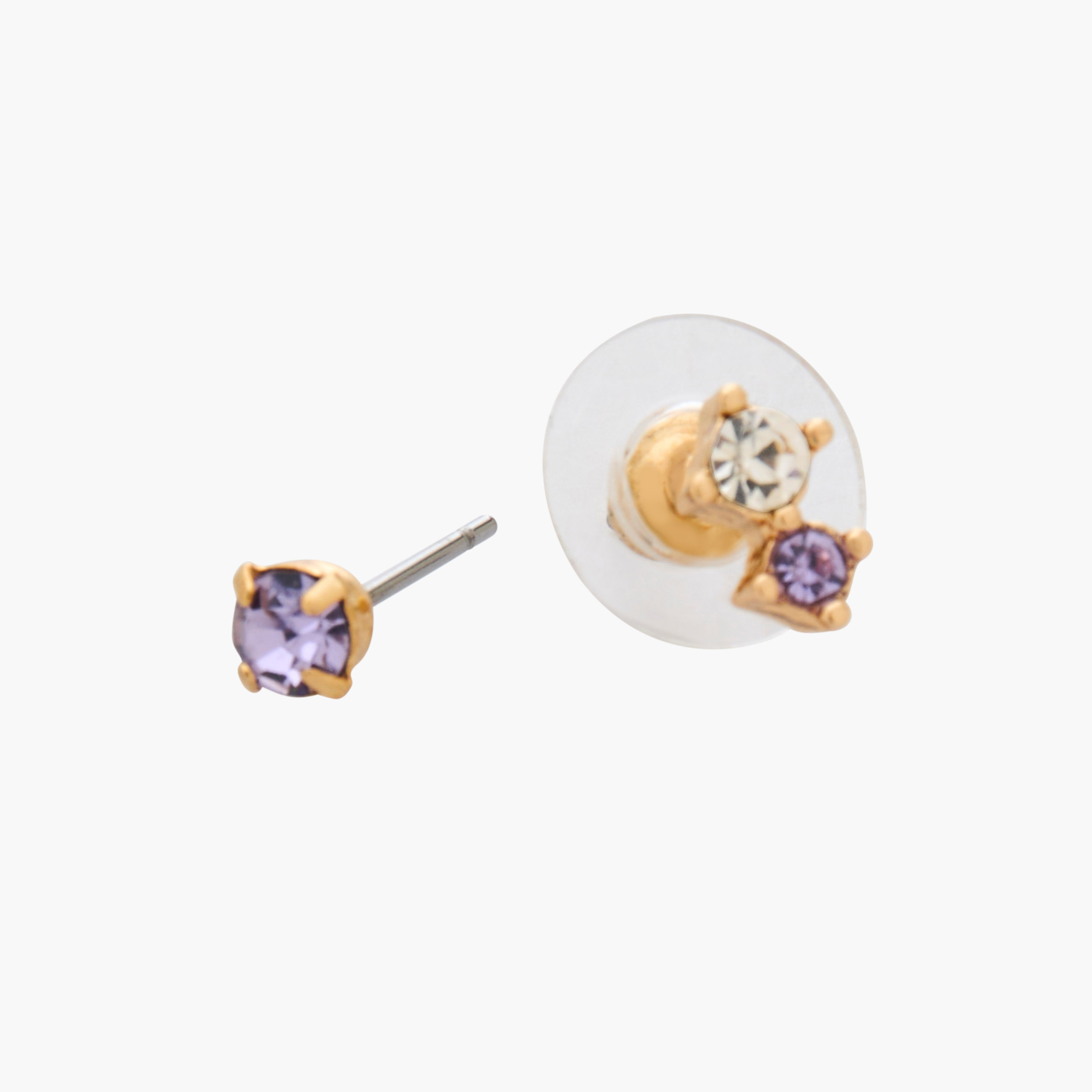 Gloo Pack of 9 Gold Tone Assorted Earrings with Pushback Closure-women-watchesandjewellery-jewellery-earrings-image-4