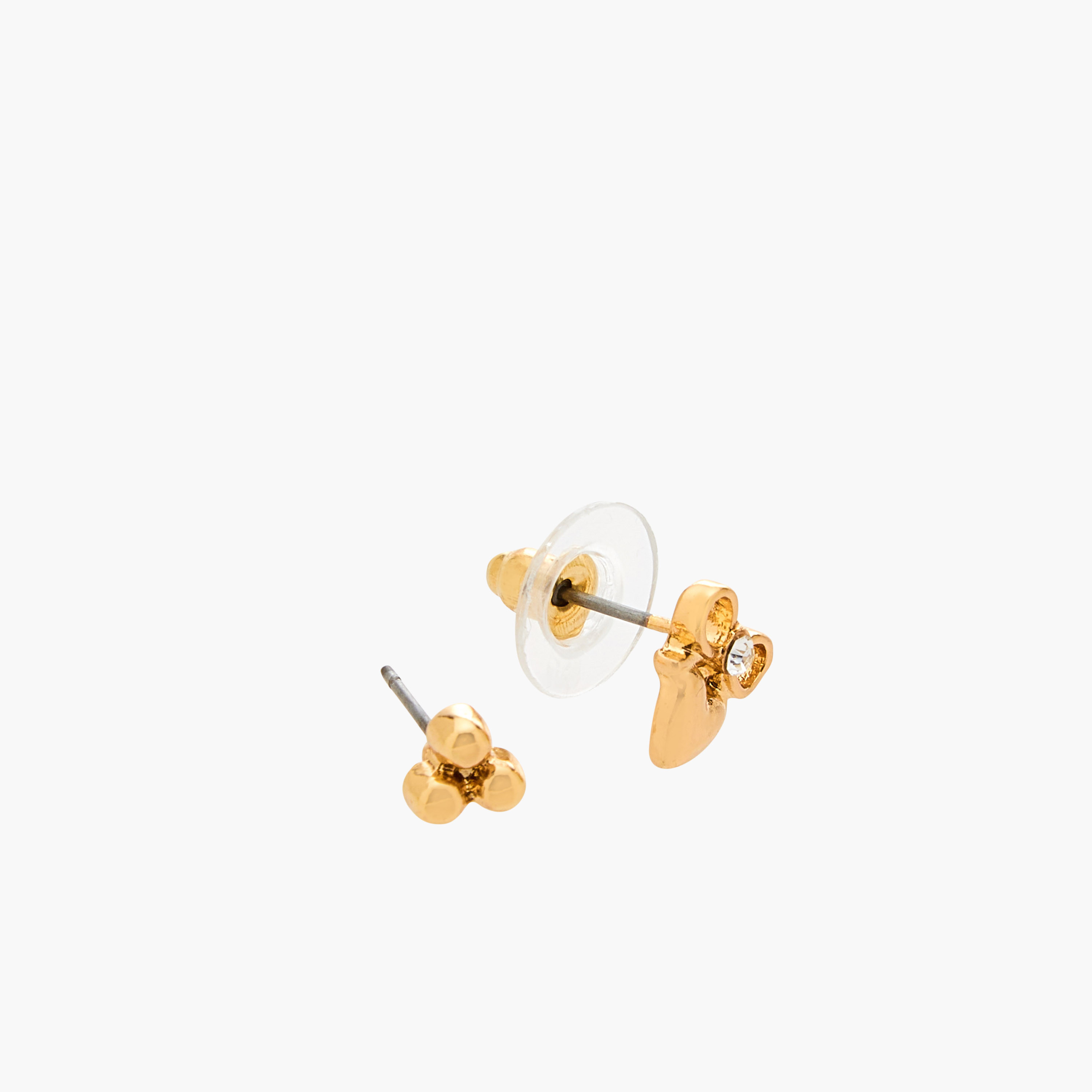 Gloo Pack of 9 Gold Tone Assorted Earrings with Pushback Closure-women-watchesandjewellery-jewellery-earrings-image-4