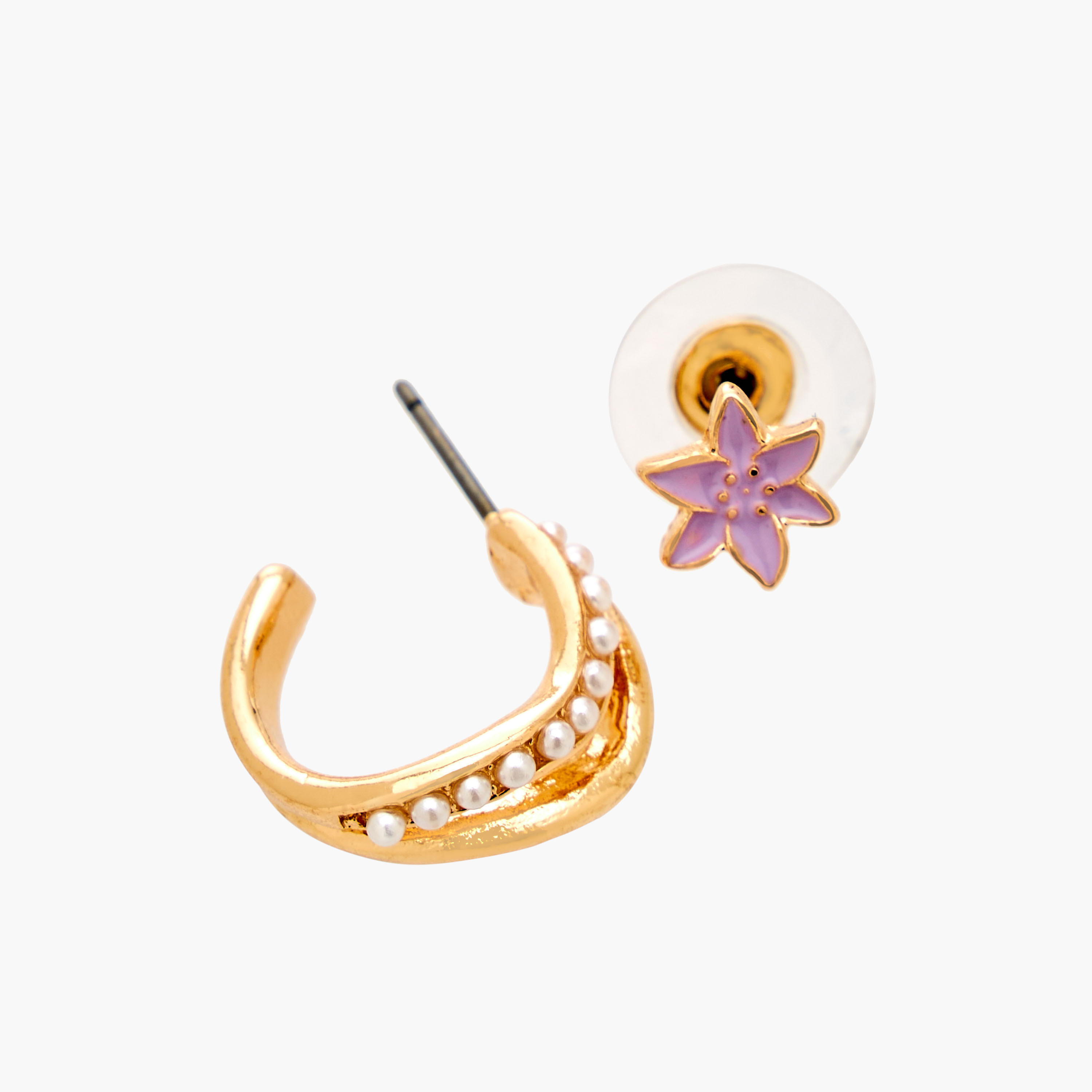 Gloo Pack of 15 Metallic Earrings with Pushback Closure-women-watchesandjewellery-jewellery-earrings-image-4