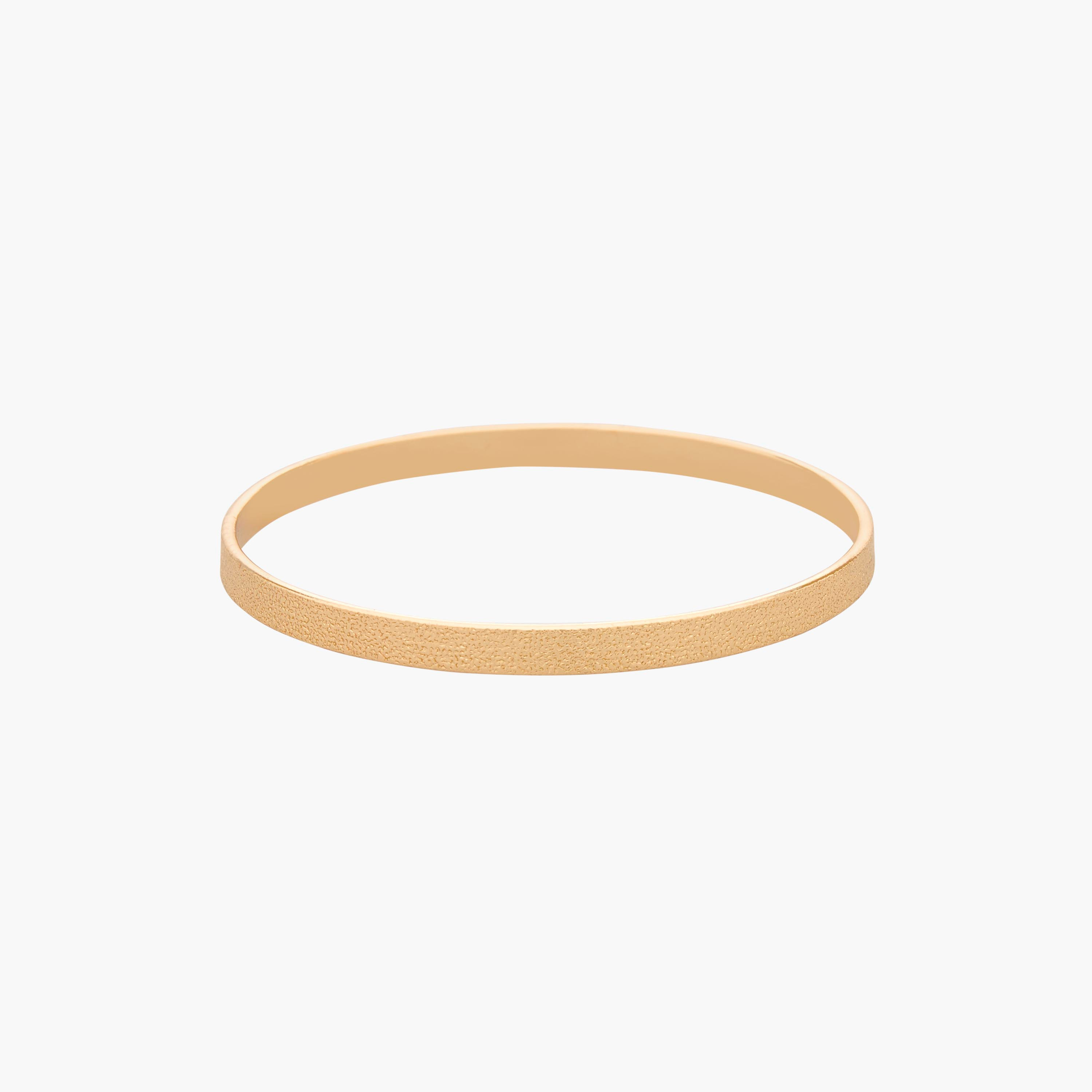 Gloo Pack of 5 Gold Tone Textured Bangle-women-watchesandjewellery-jewellery-banglesandbracelets-image-4