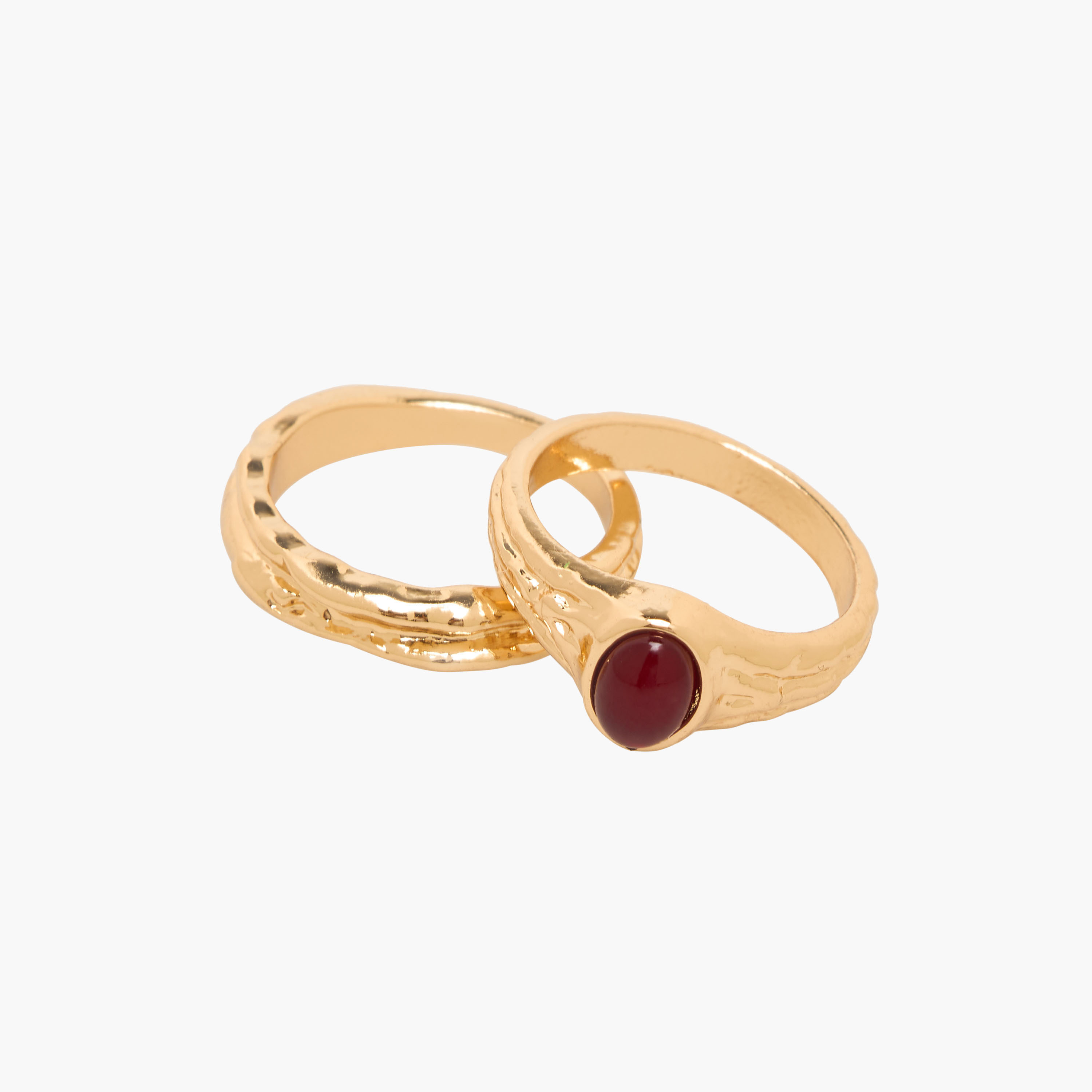 Set of 5 - Gloo Assorted Gold Tone Ring-women-watchesandjewellery-jewellery-rings-image-3