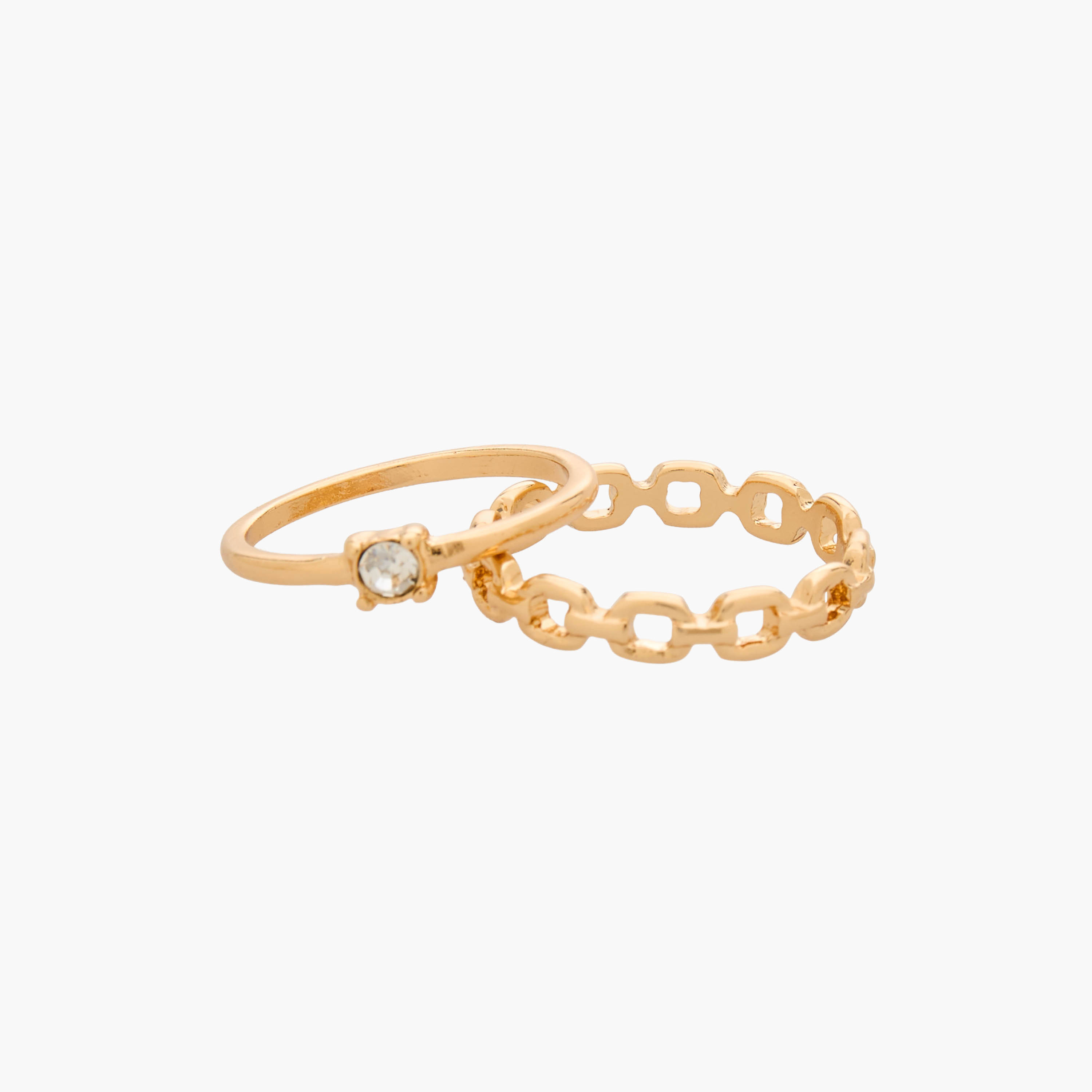 Set of 5 - Gloo Assorted Gold Tone Ring-women-watchesandjewellery-jewellery-rings-image-3