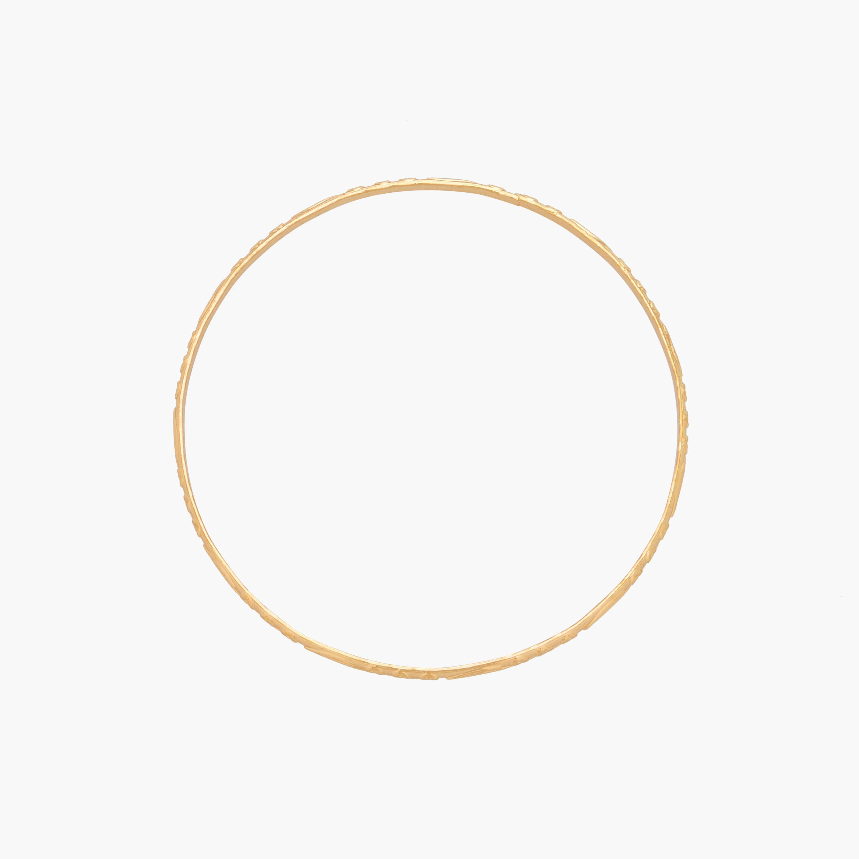 Pack of 7 Gold Tone Textured Bangle-women-watchesandjewellery-jewellery-banglesandbracelets-image-12
