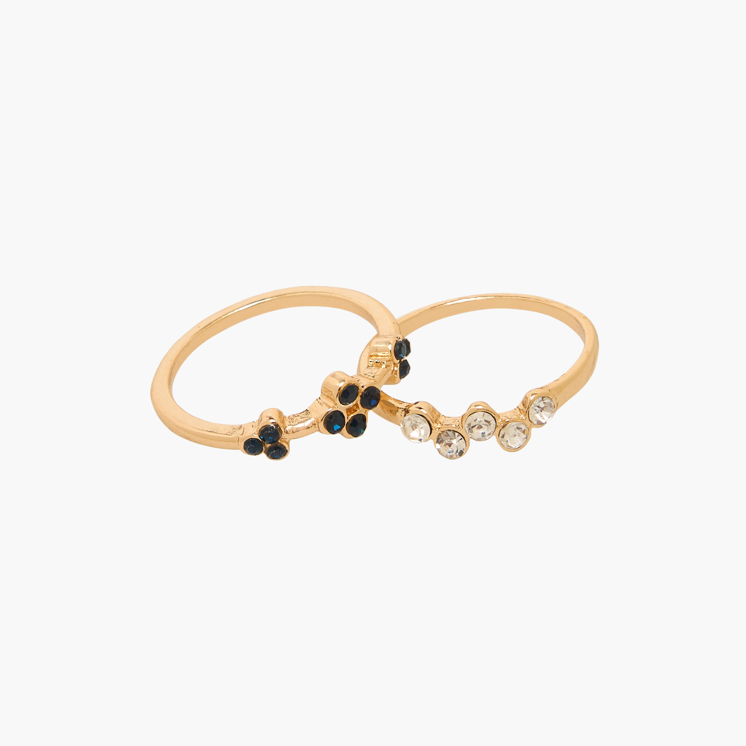 Set of 8 - Gloo Assorted Gold Tone Ring-women-watchesandjewellery-jewellery-rings-image-3