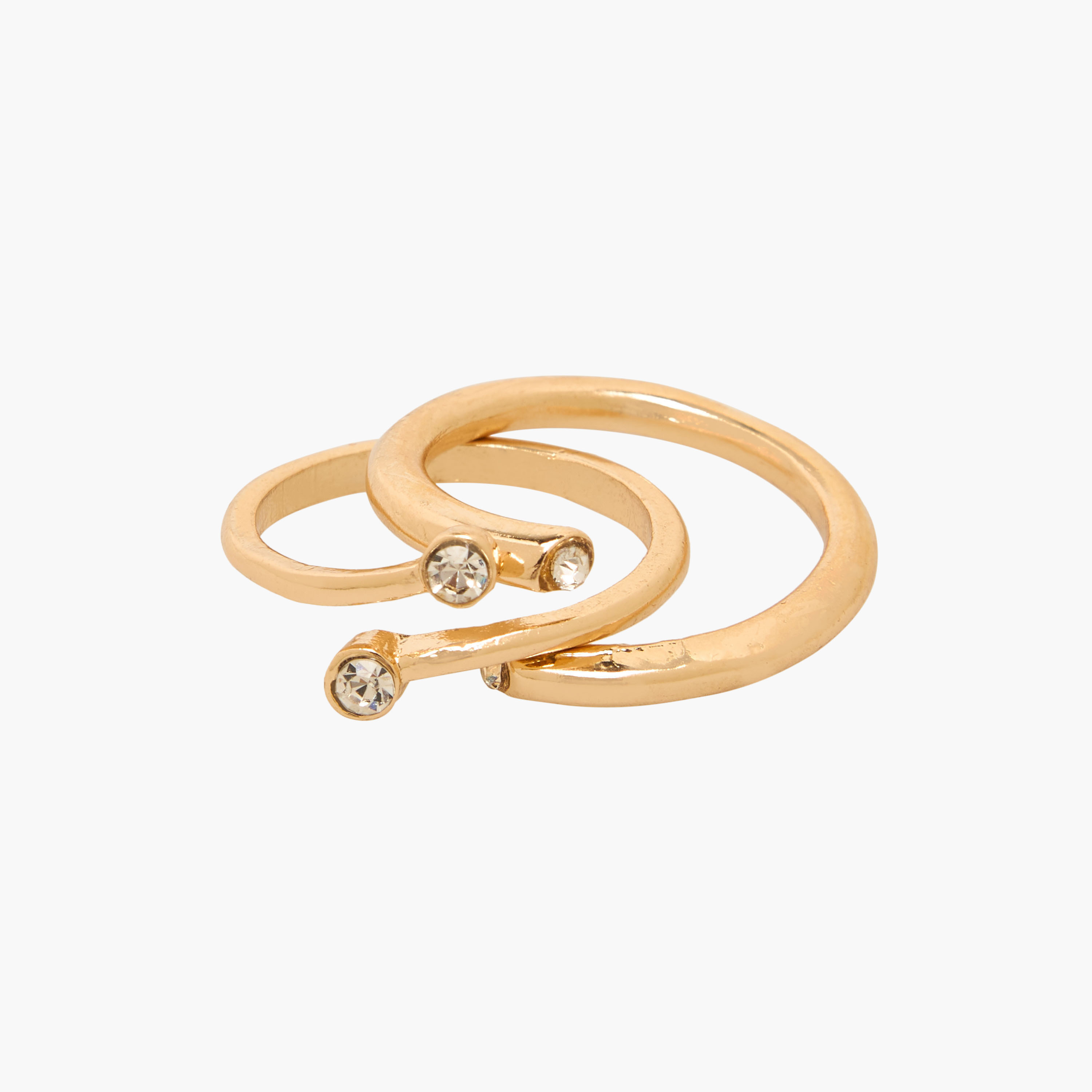 Set of 5 - Gloo Assorted Gold Tone Ring-women-watchesandjewellery-jewellery-rings-image-3