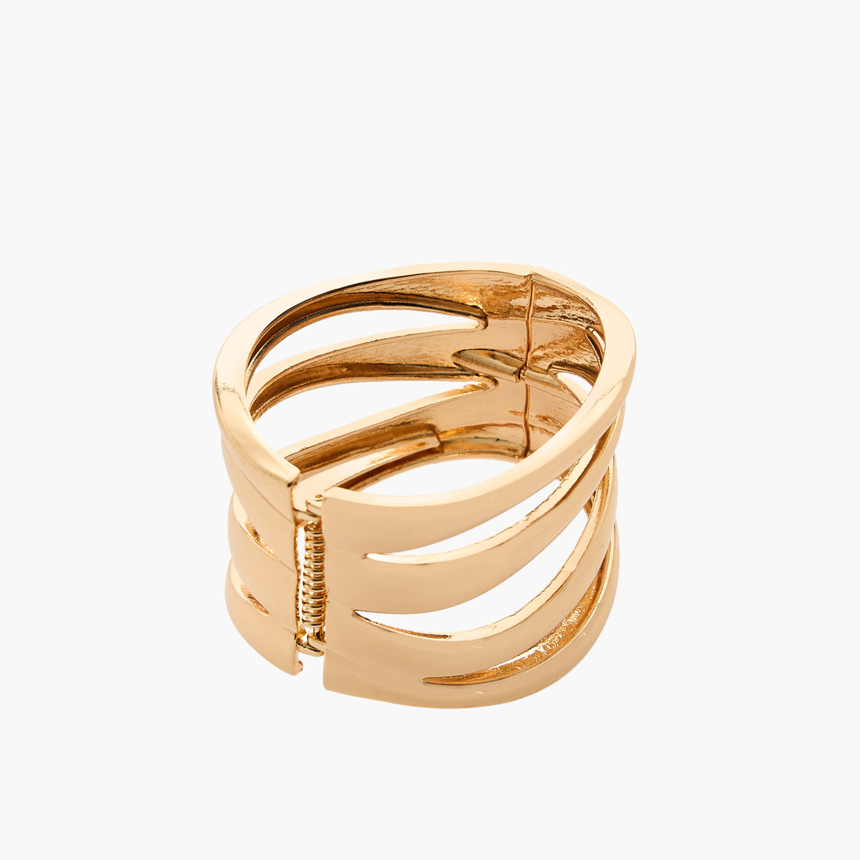 سوار متعدد الطبقات بلون ذهبي-women-watchesandjewellery-jewellery-banglesandbracelets-image-3