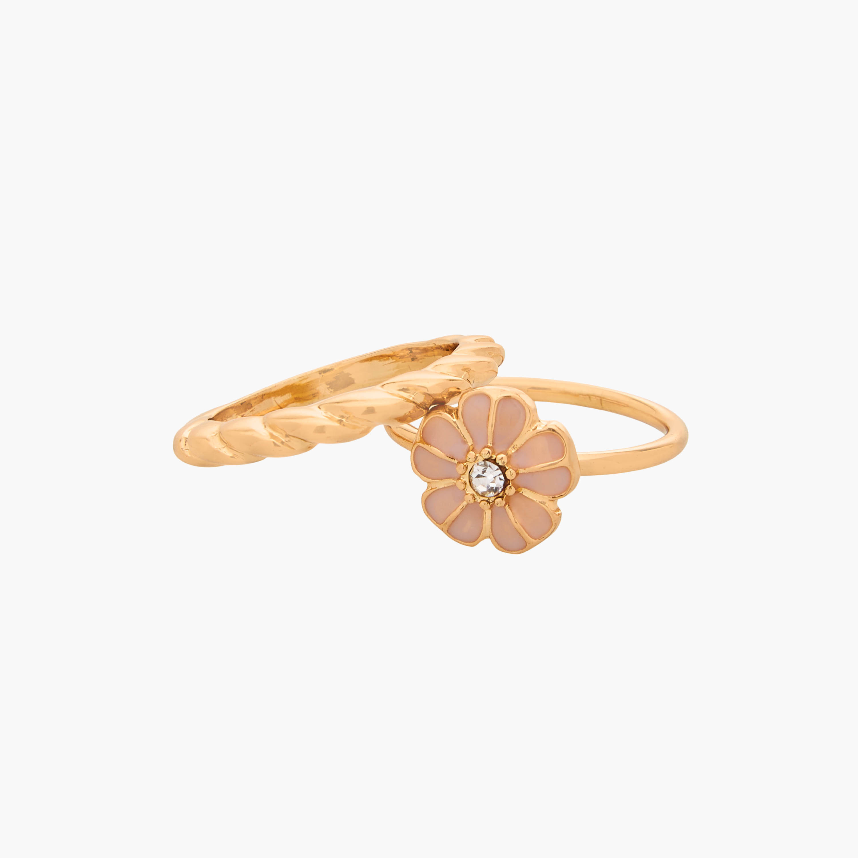 Set of 8 - Gold Tone Ring with Assorted Design-women-watchesandjewellery-jewellery-rings-image-2