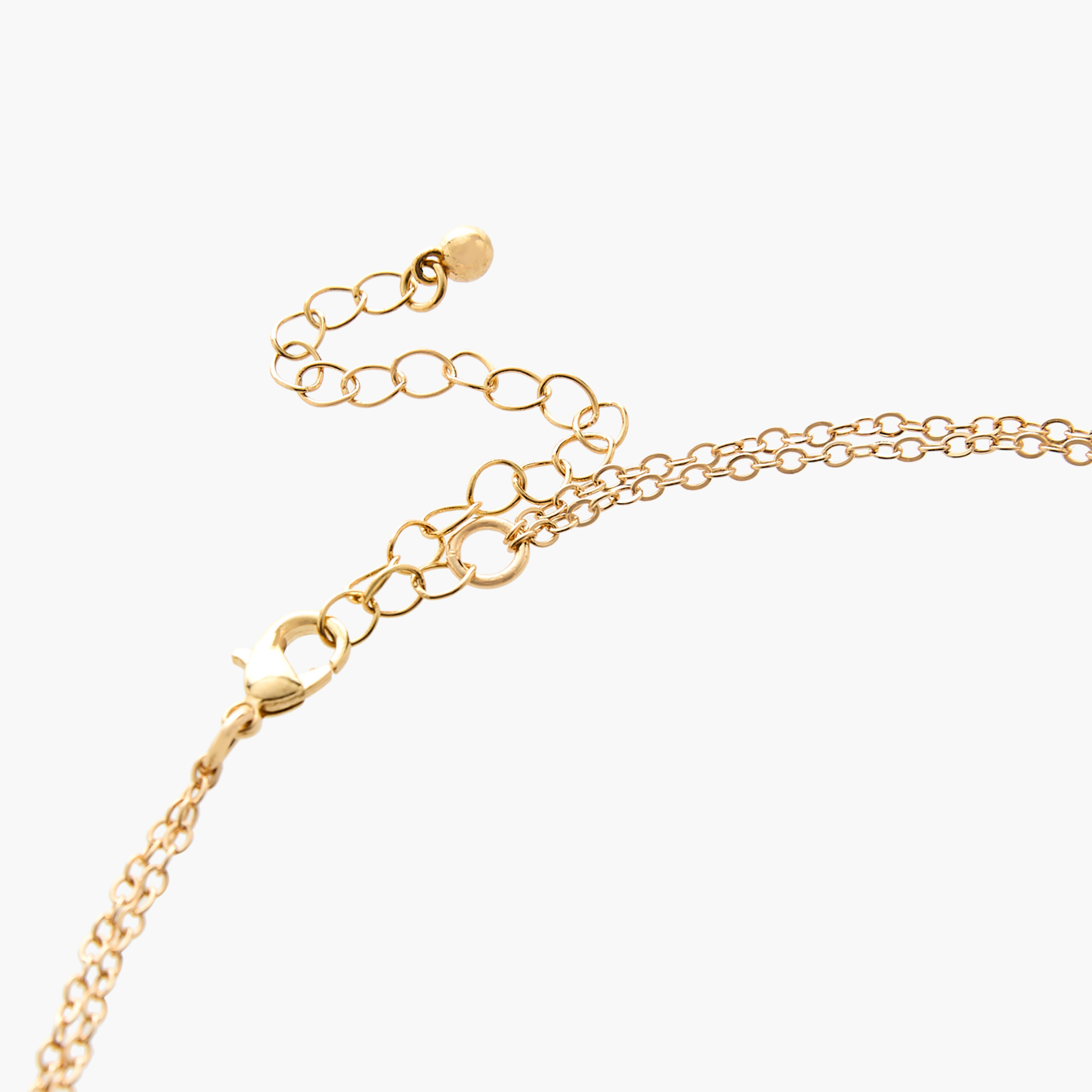 عقد بلون ذهبي متعدد الطبقات مع دلايات-women-watchesandjewellery-jewellery-necklacesandpendants-image-5