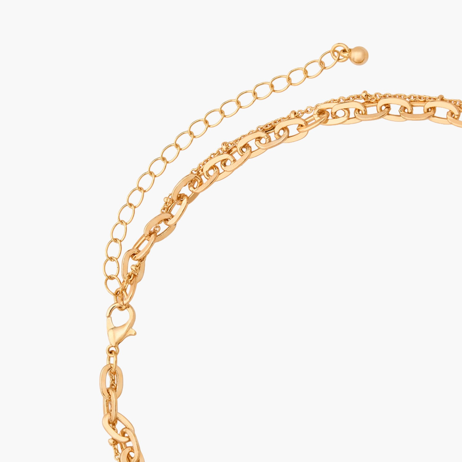 قلادة ذهبية متعددة الطبقات بدلاية شرابة-women-watchesandjewellery-jewellery-necklacesandpendants-image-4