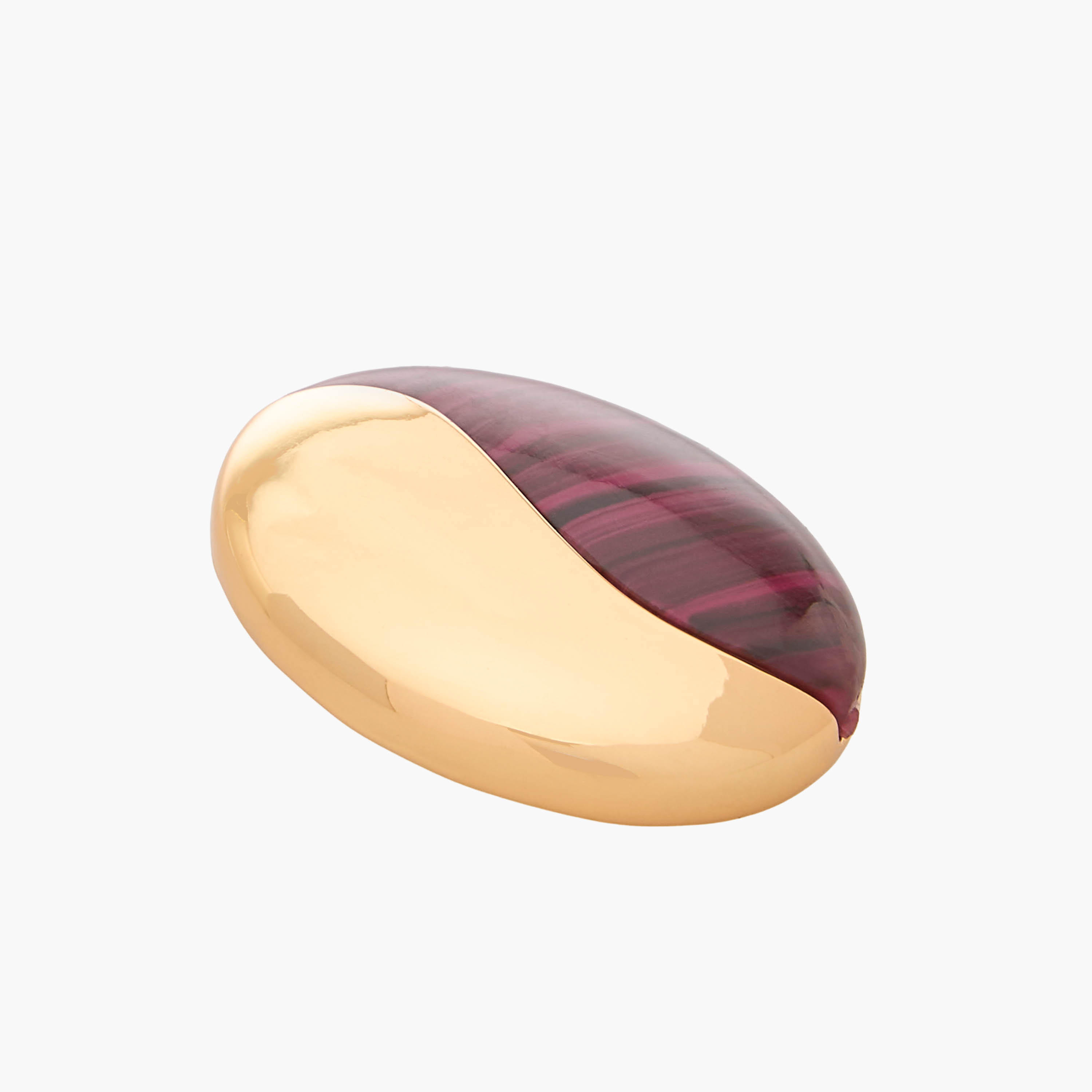 Gold Tone Resin Accent Stud Earrings with Pushback Closure-women-watchesandjewellery-jewellery-earrings-image-3