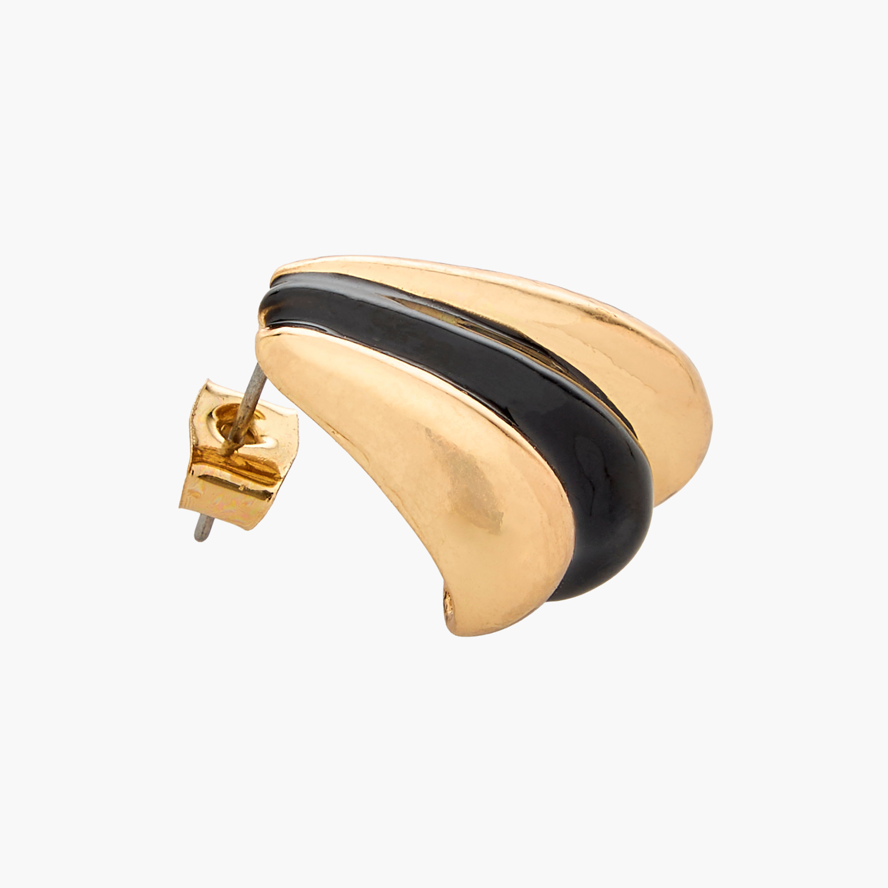 حلقان ميتالك بمكبس إغلاق خلفي-women-watchesandjewellery-jewellery-earrings-image-9