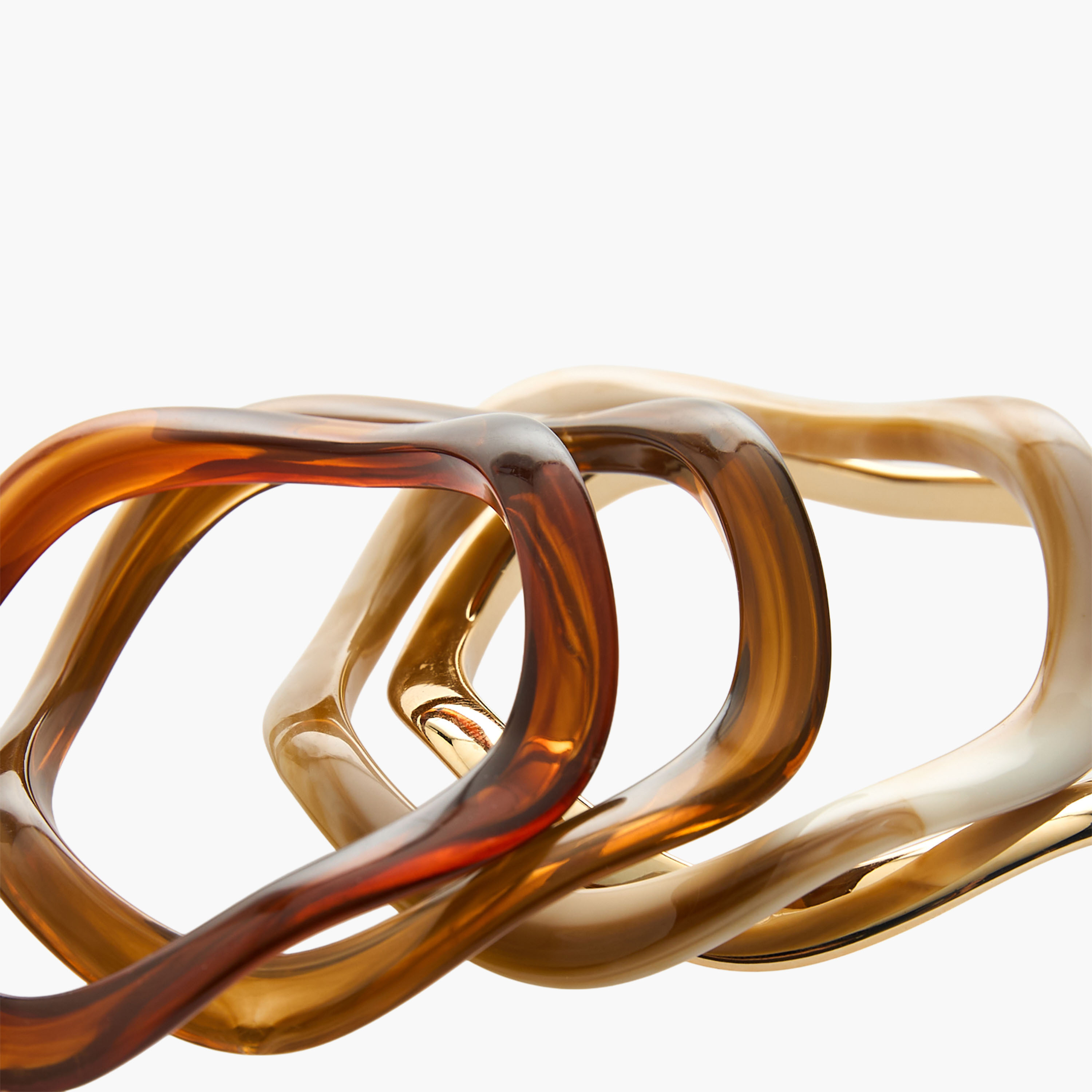 أساور مموجة متنوعة - عبوة 4 قطع-women-watchesandjewellery-jewellery-banglesandbracelets-image-7