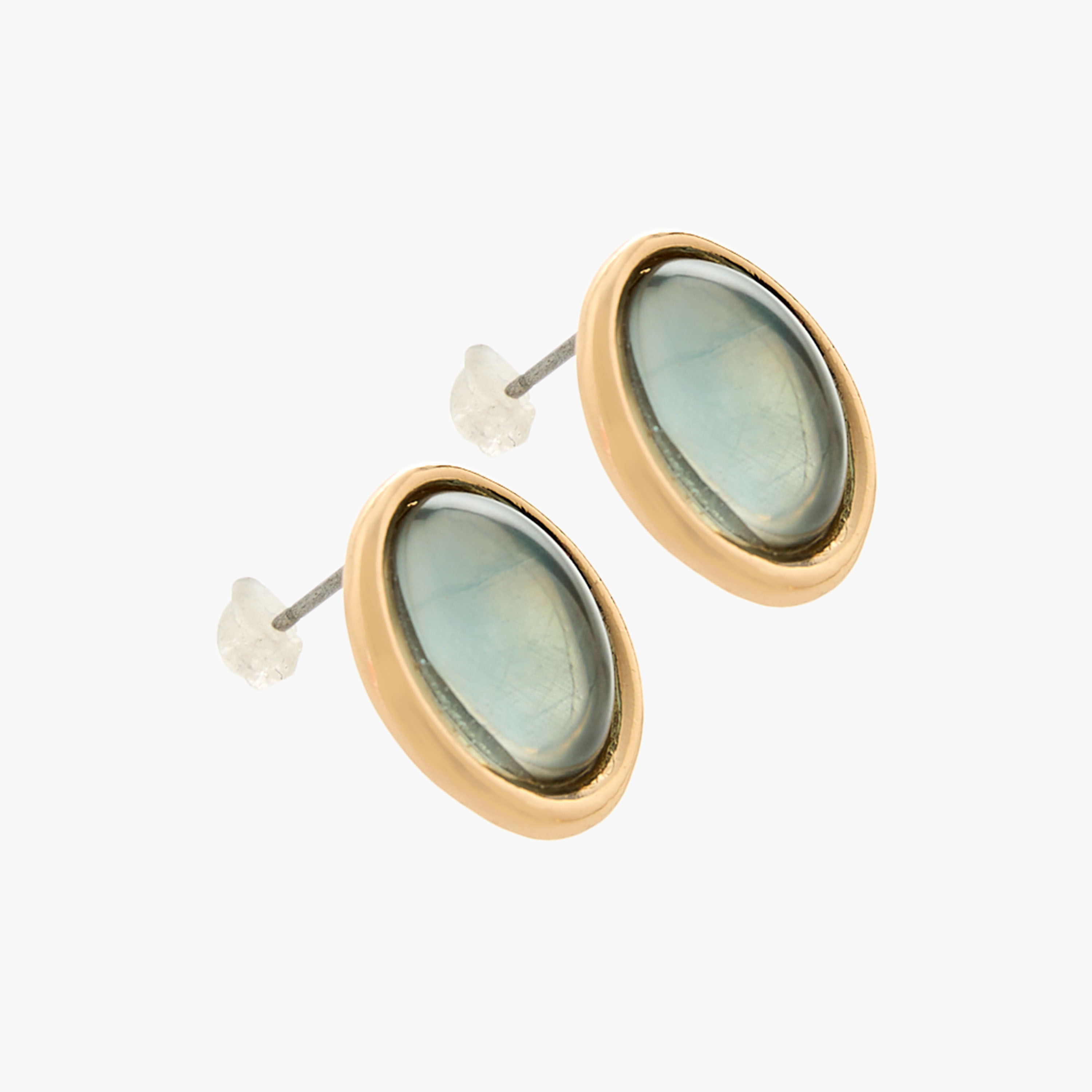 Pack of 3 Gold Tone Stone Earrings with Pushback Closure-women-watchesandjewellery-jewellery-earrings-image-4