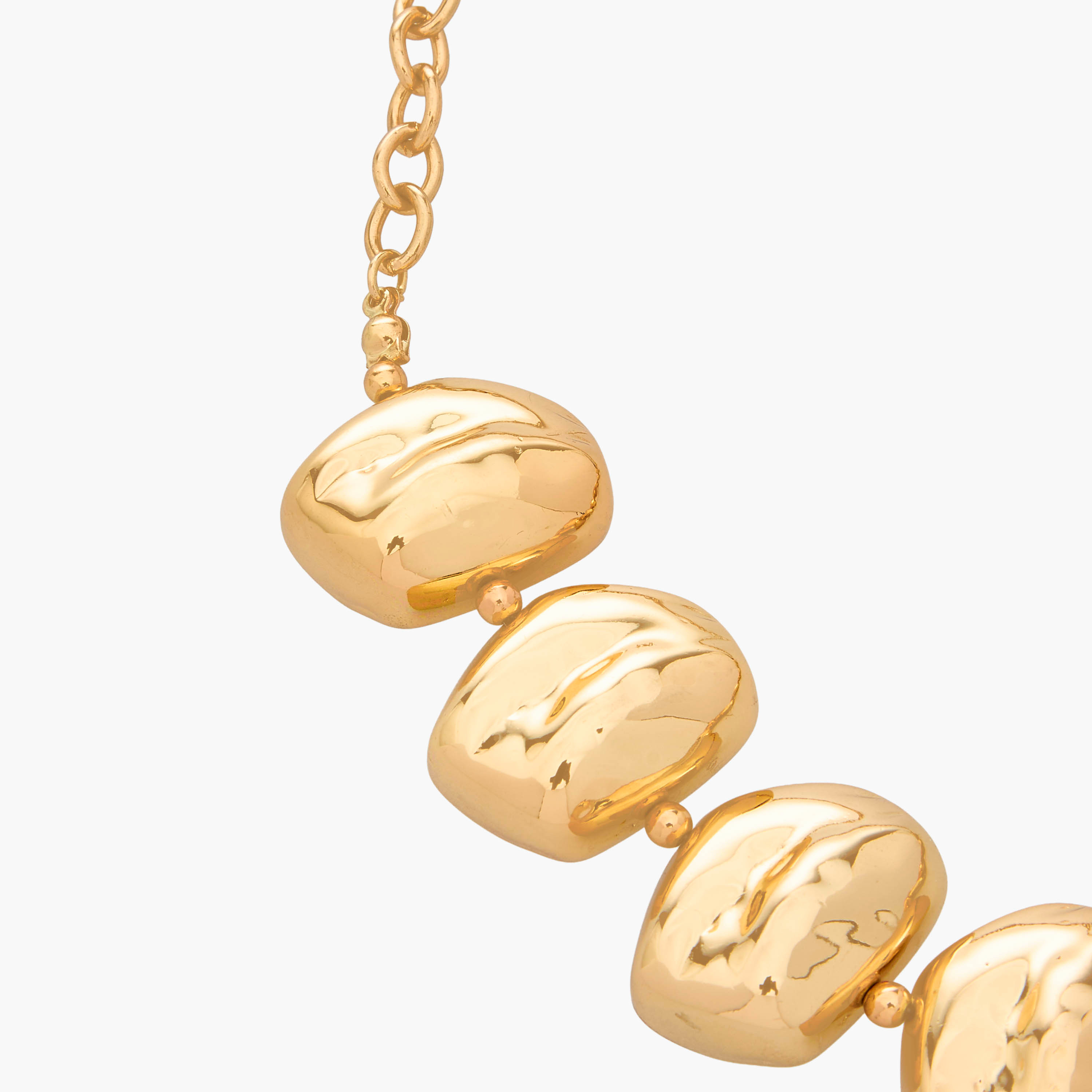 عقد ذهبي اللون بدلايات كروية-women-watchesandjewellery-jewellery-necklacesandpendants-image-3