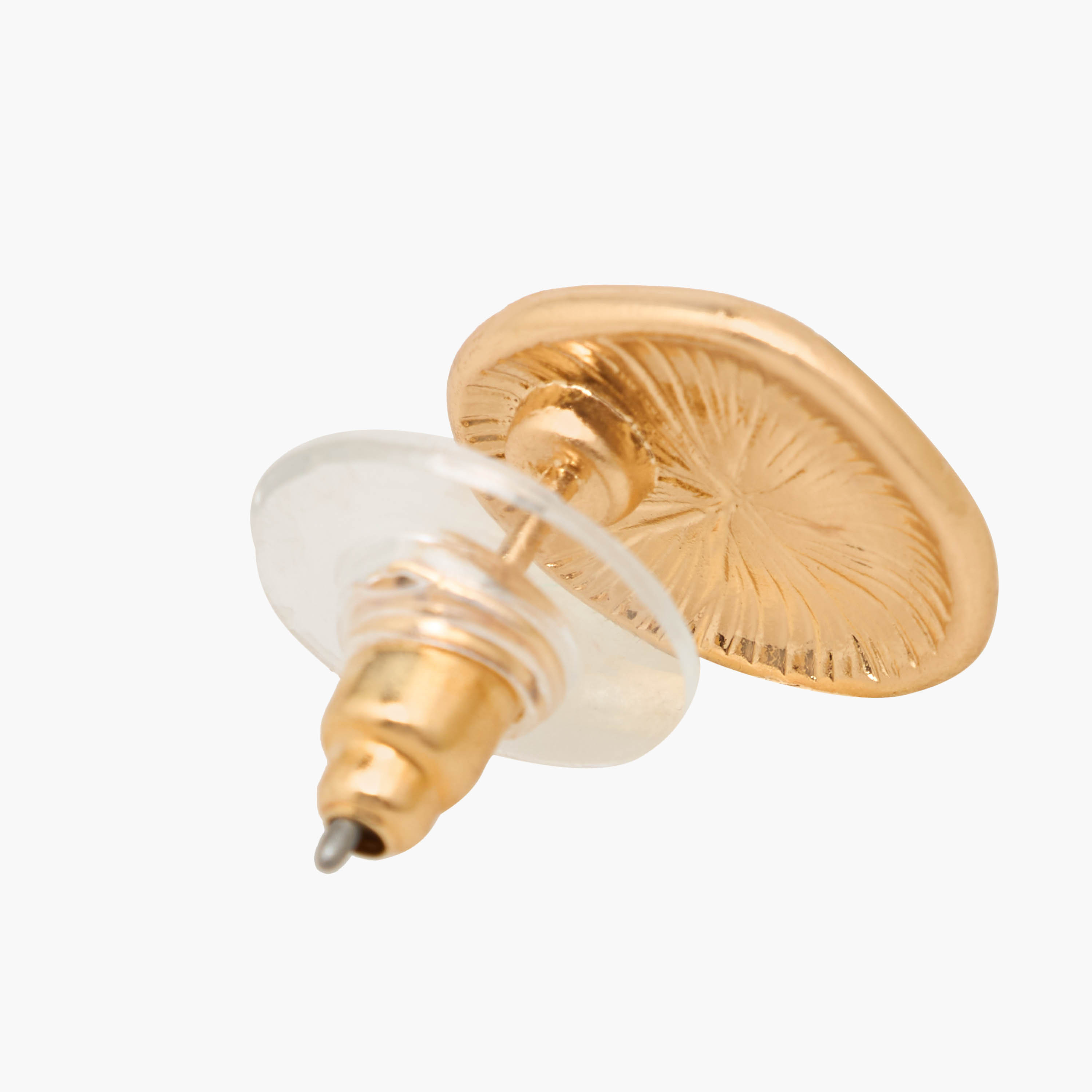 Gloo Pack of 3 Gold Tone Resin Stud Earrings with Pushback Closure-women-watchesandjewellery-jewellery-earrings-image-4