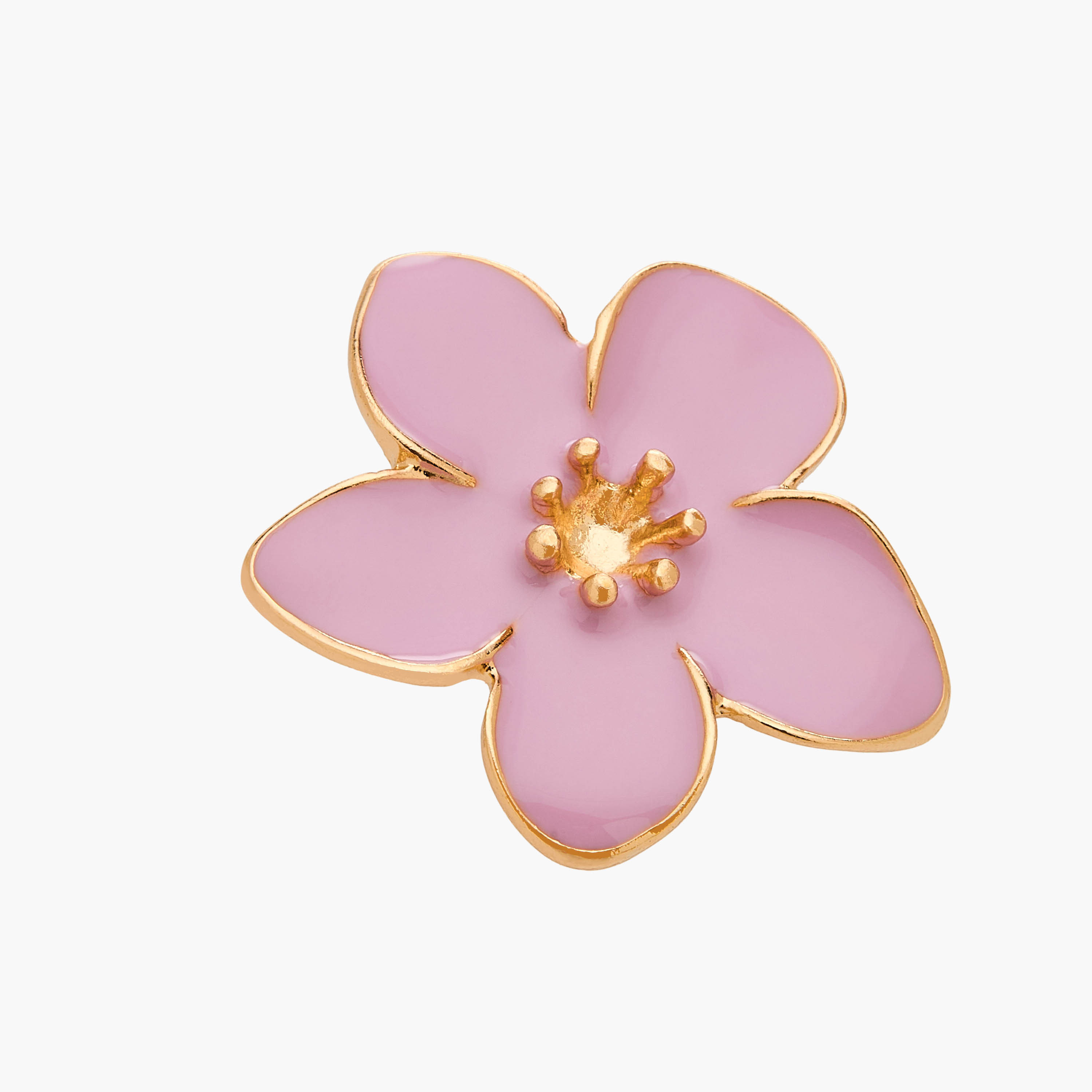 Gloo Gold Tone Floral Stud Earrings with Pushback Closure-women-watchesandjewellery-jewellery-earrings-image-3