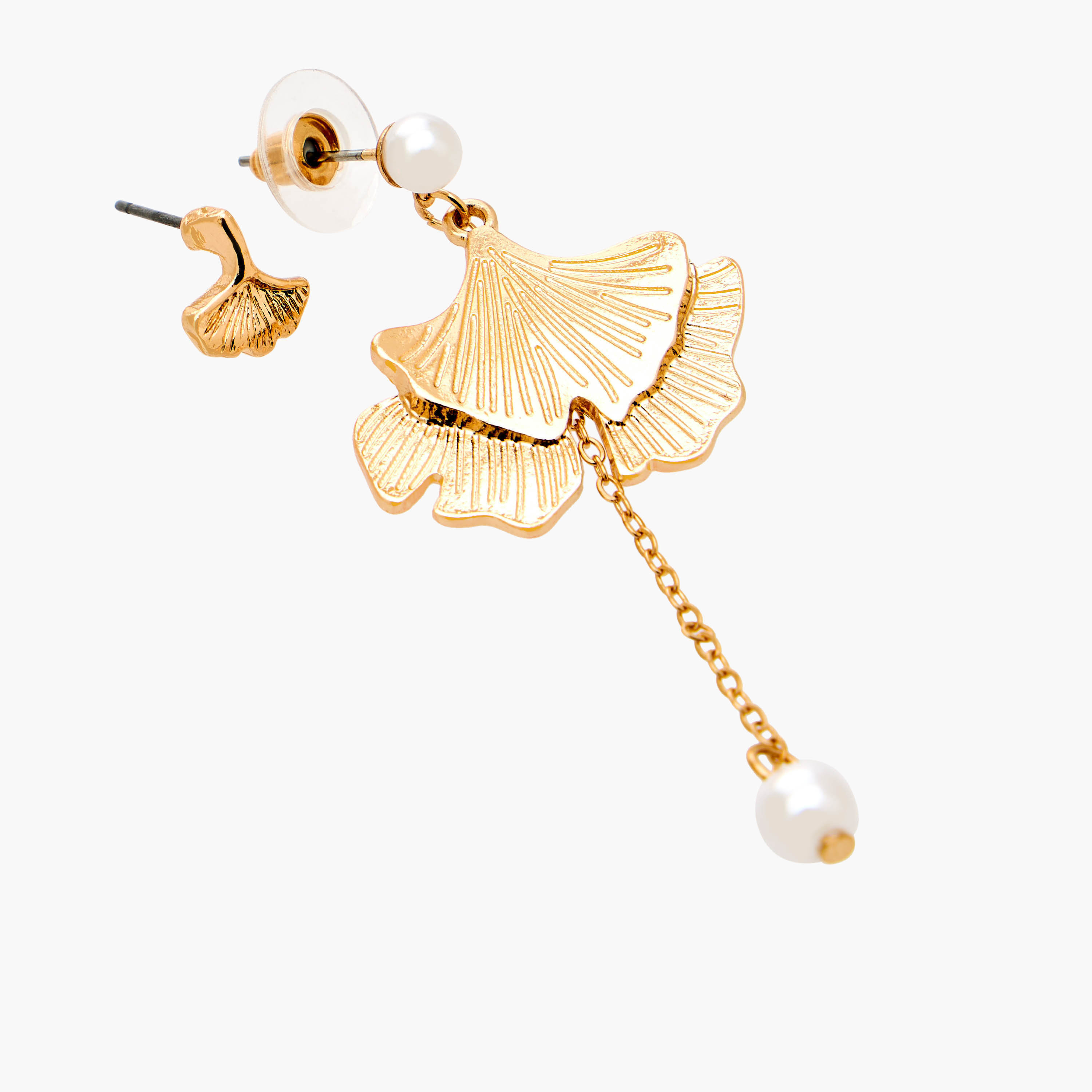 Gloo Pack of 9 Metallic Earrings with Pushback Closure-women-watchesandjewellery-jewellery-earrings-image-4